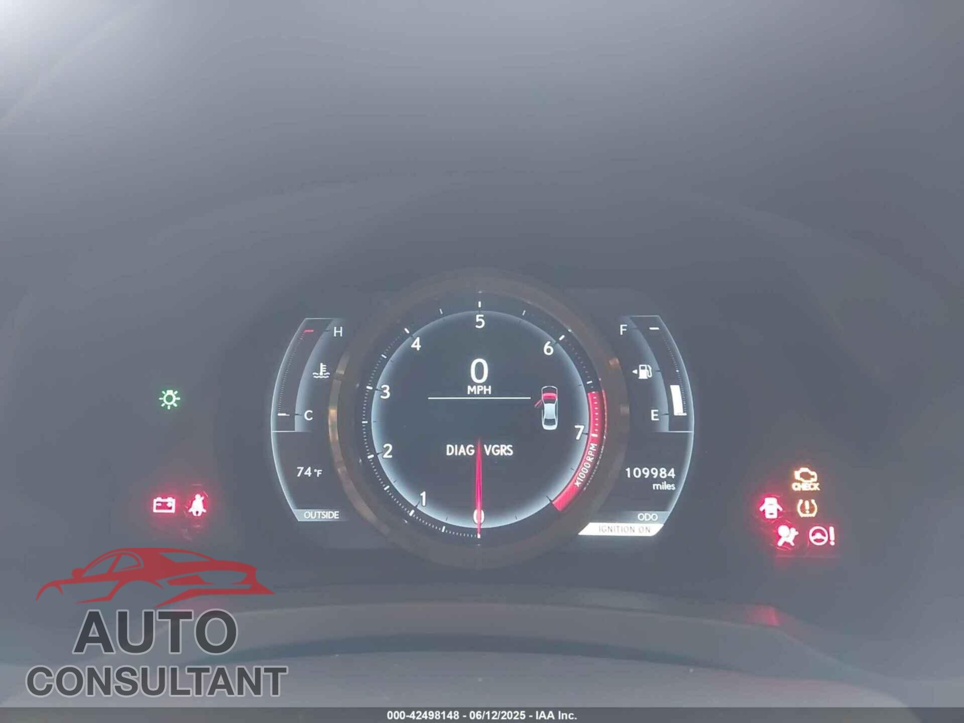LEXUS IS 250 2014 - JTHBF1D23E5034063