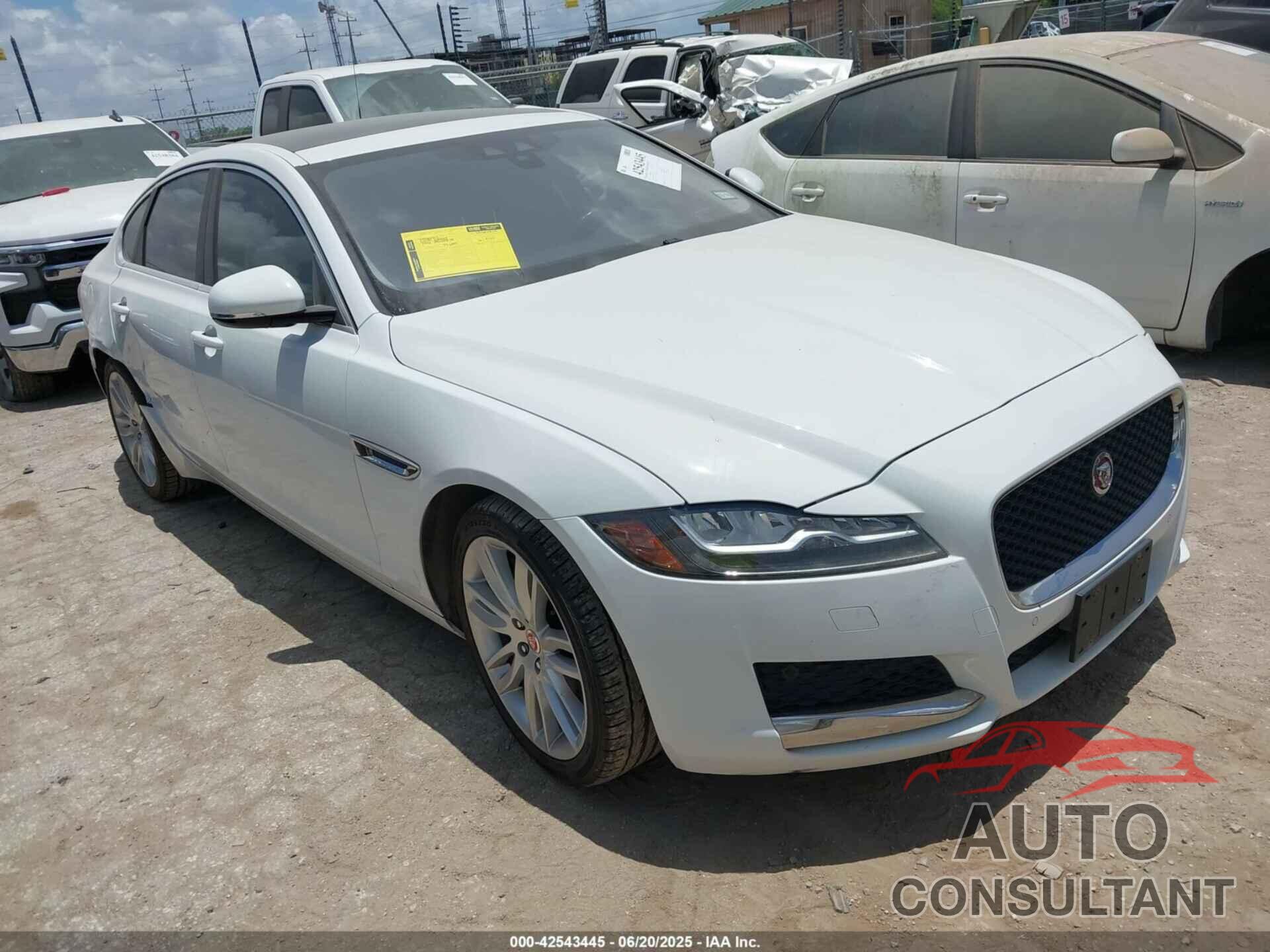 JAGUAR XF 2016 - SAJBE4BV6GCY09619