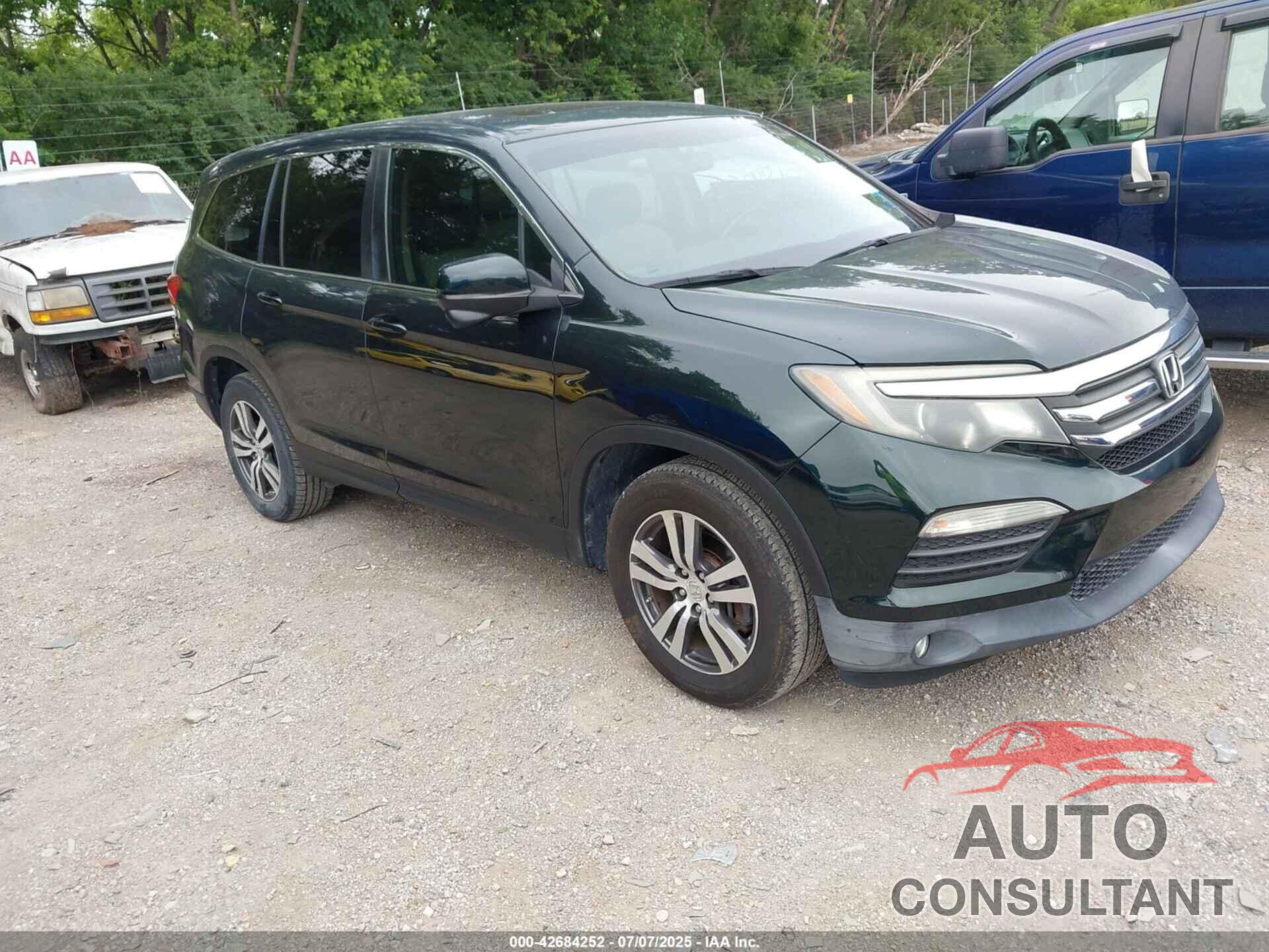 HONDA PILOT 2016 - 5FNYF6H59GB100369