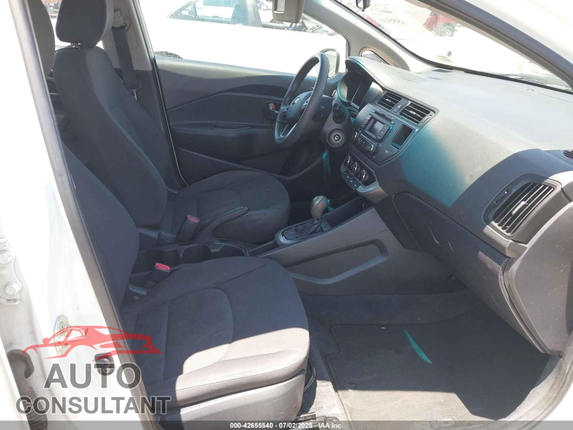 KIA RIO 2013 - KNADM4A38D6308376