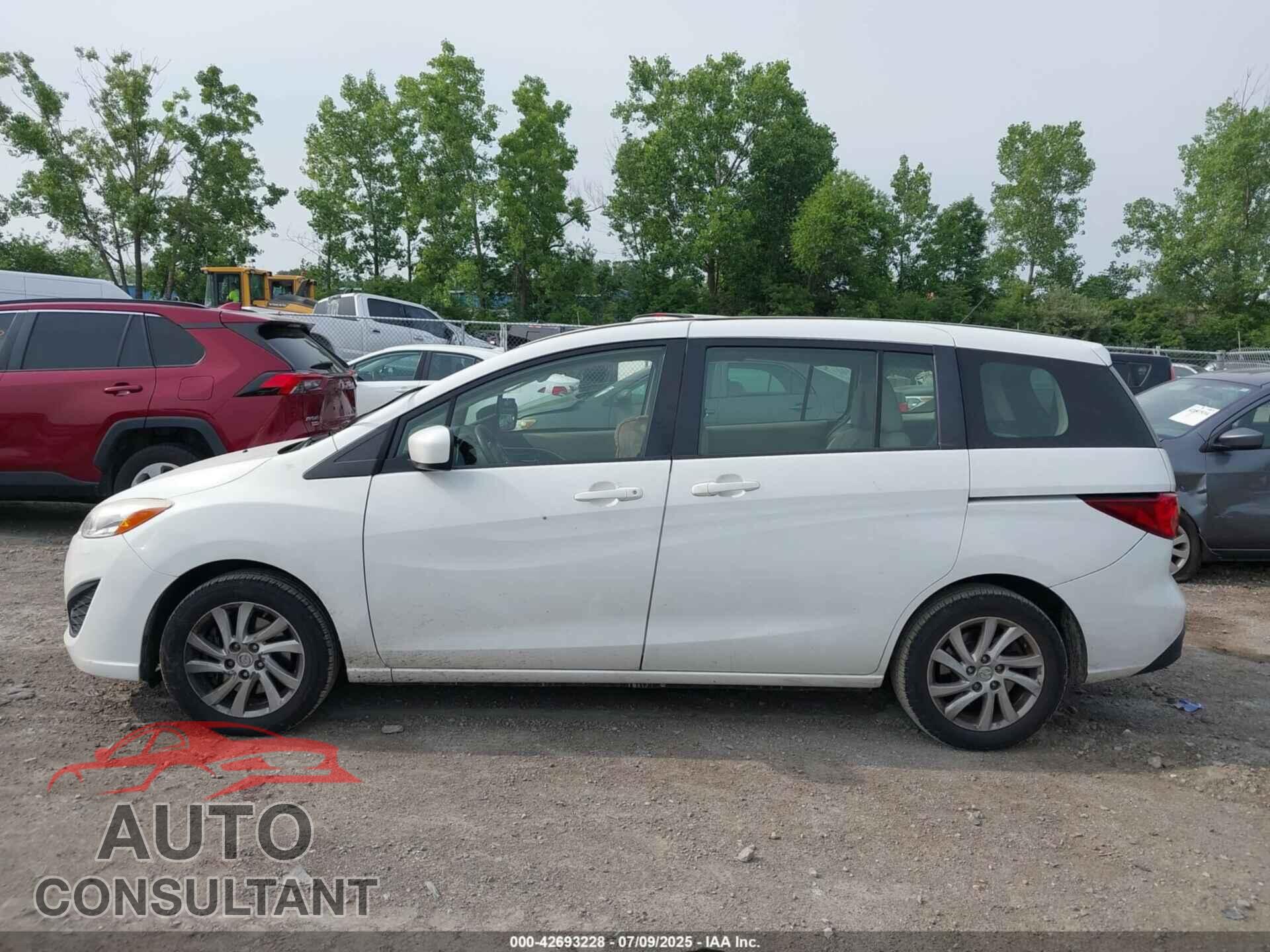 MAZDA 5 2012 - JM1CW2BL0C0130461