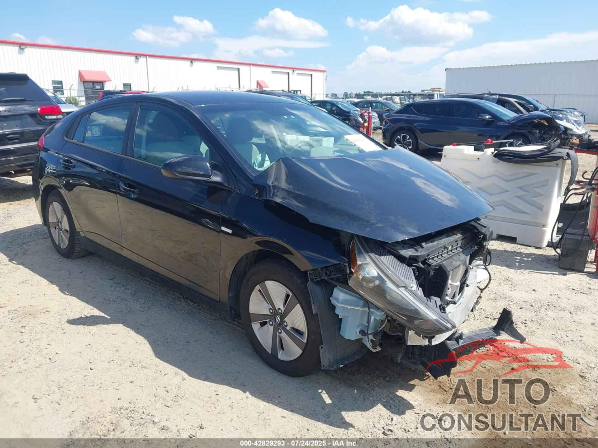 HYUNDAI IONIQ HYBRID 2019 - KMHC65LC8KU117413