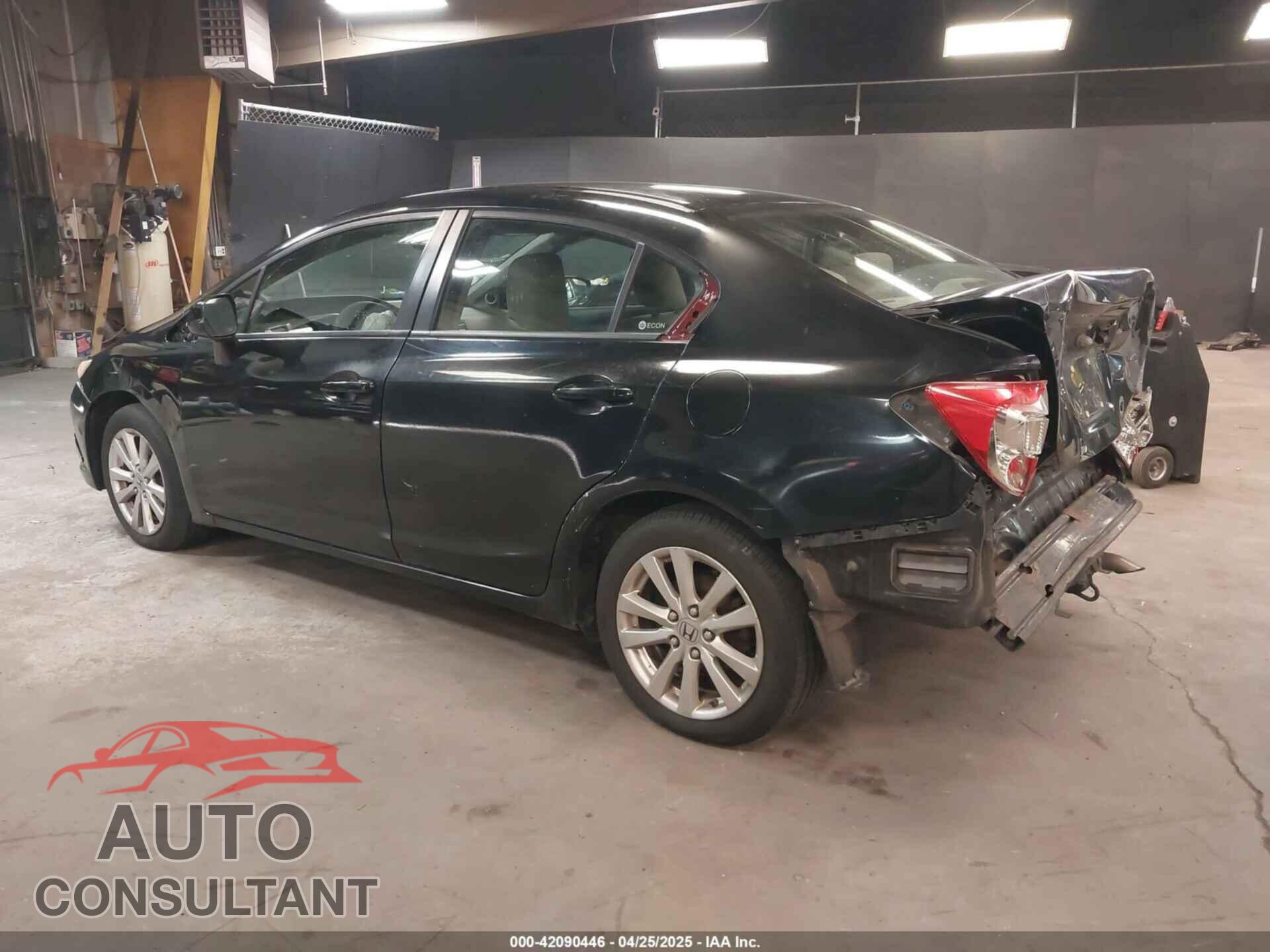 HONDA CIVIC 2012 - 2HGFB2F86CH300625