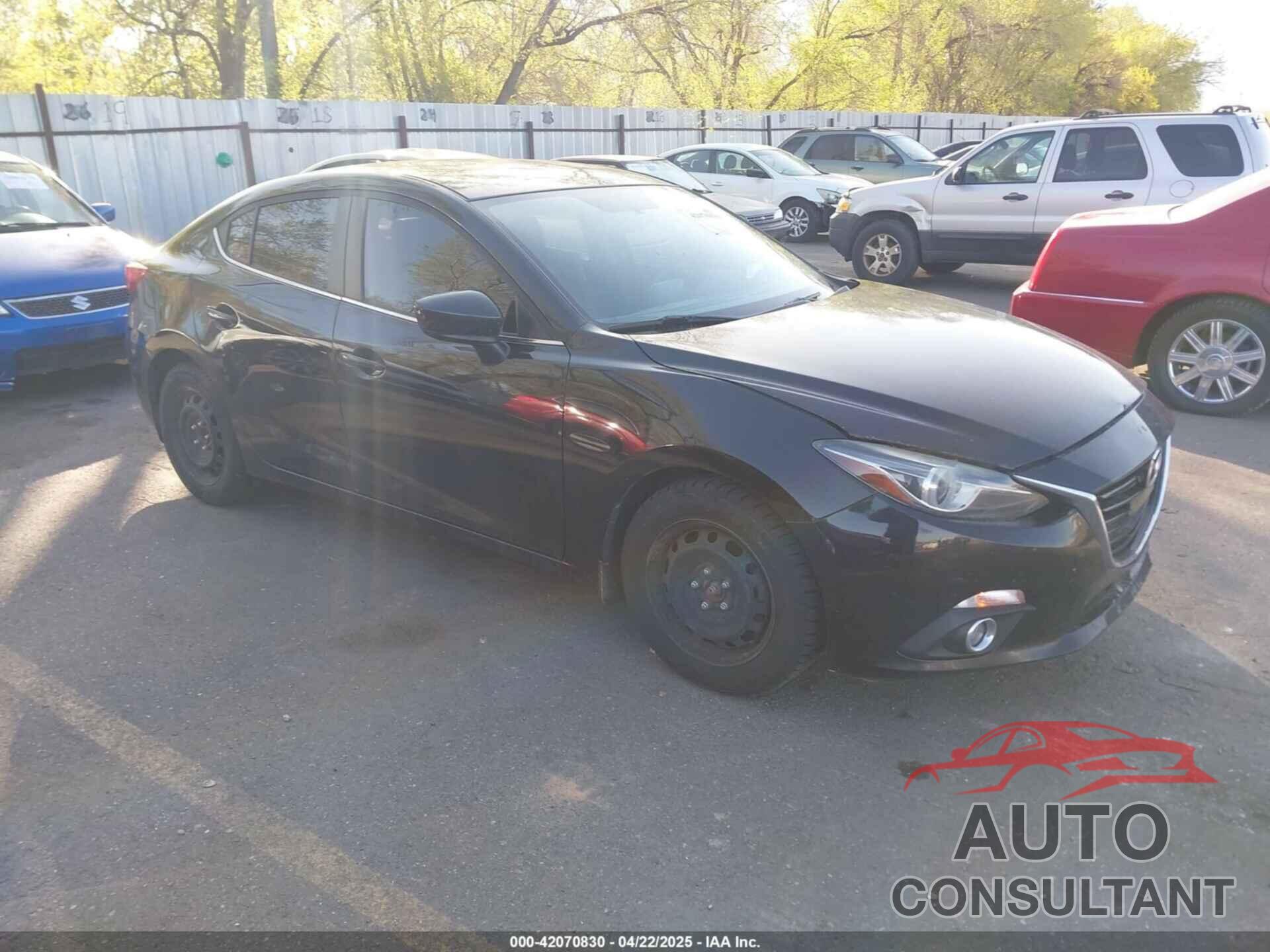 MAZDA MAZDA3 2014 - JM1BM1V36E1202848