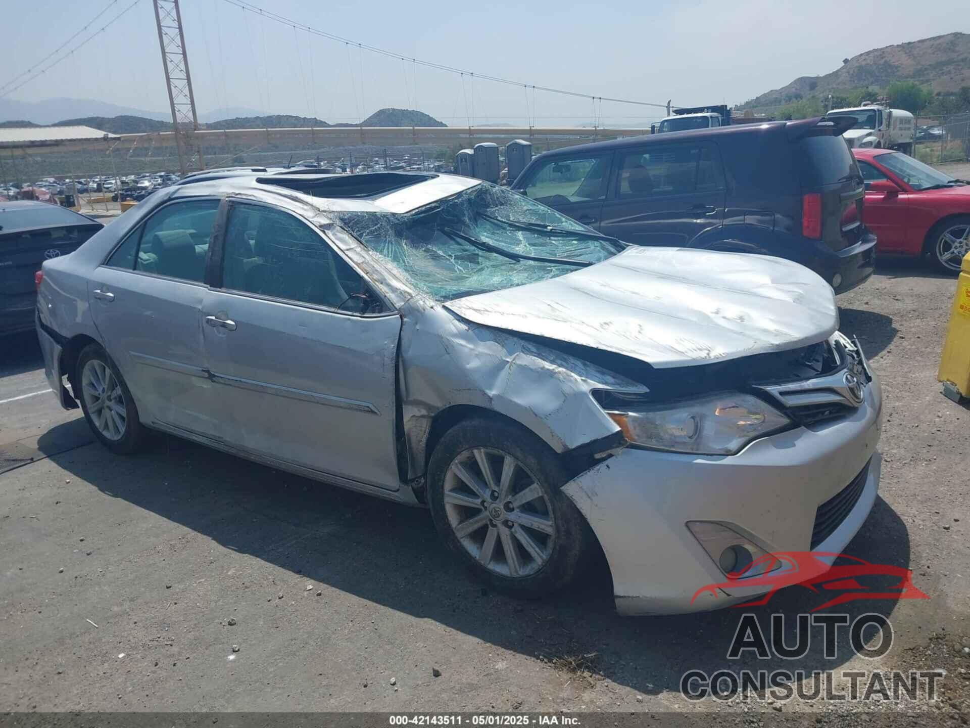 TOYOTA CAMRY 2013 - 4T4BF1FK4DR325725