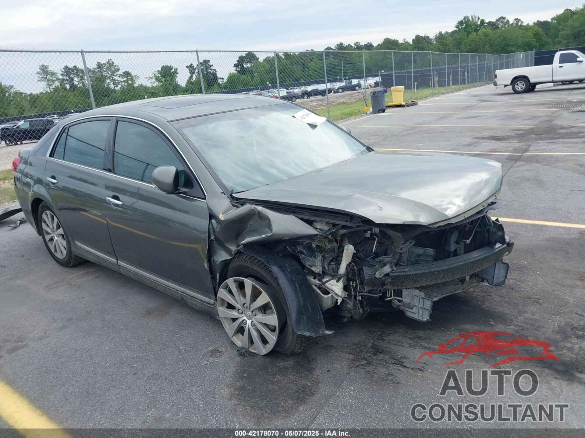 TOYOTA AVALON 2012 - 4T1BK3DB2CU449821