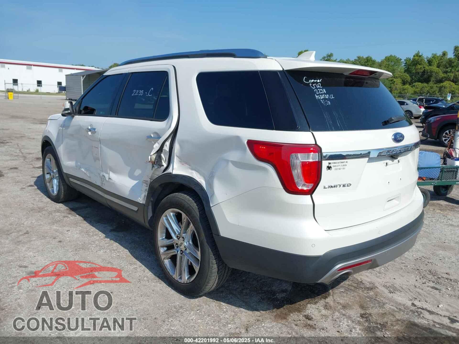 FORD EXPLORER 2017 - 1FM5K7FH5HGA48341