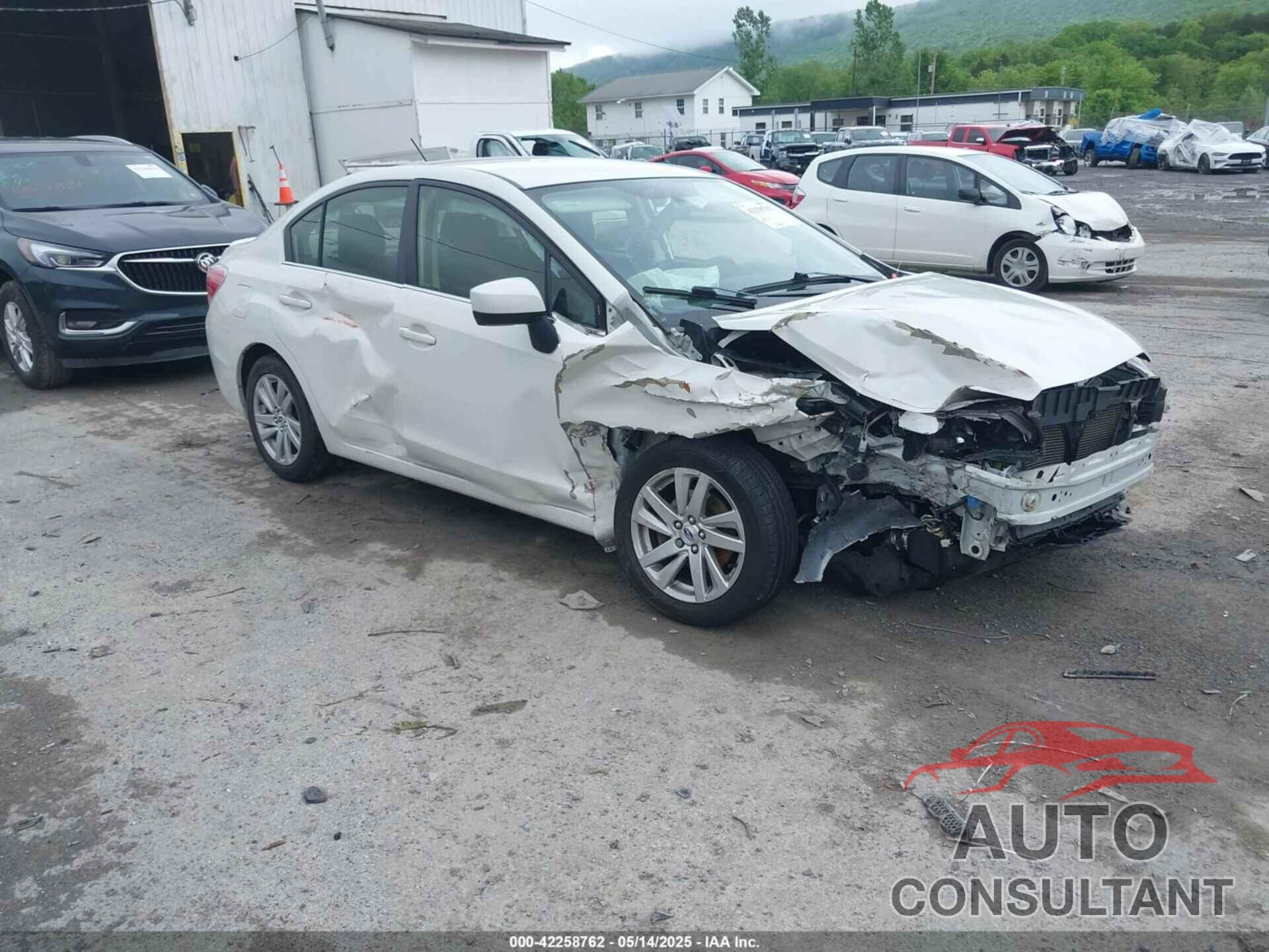 SUBARU IMPREZA 2016 - JF1GJAB65GH007871