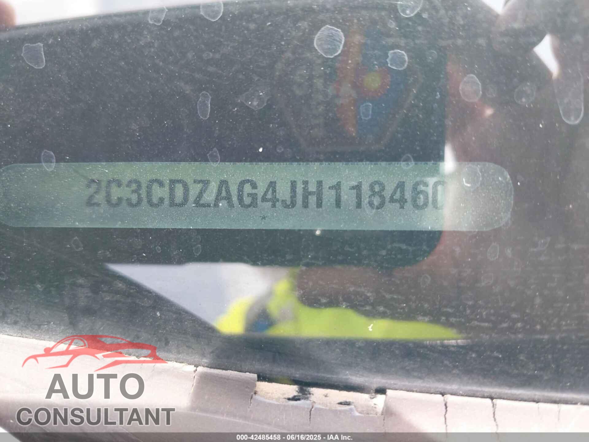 DODGE CHALLENGER 2018 - 2C3CDZAG4JH118460