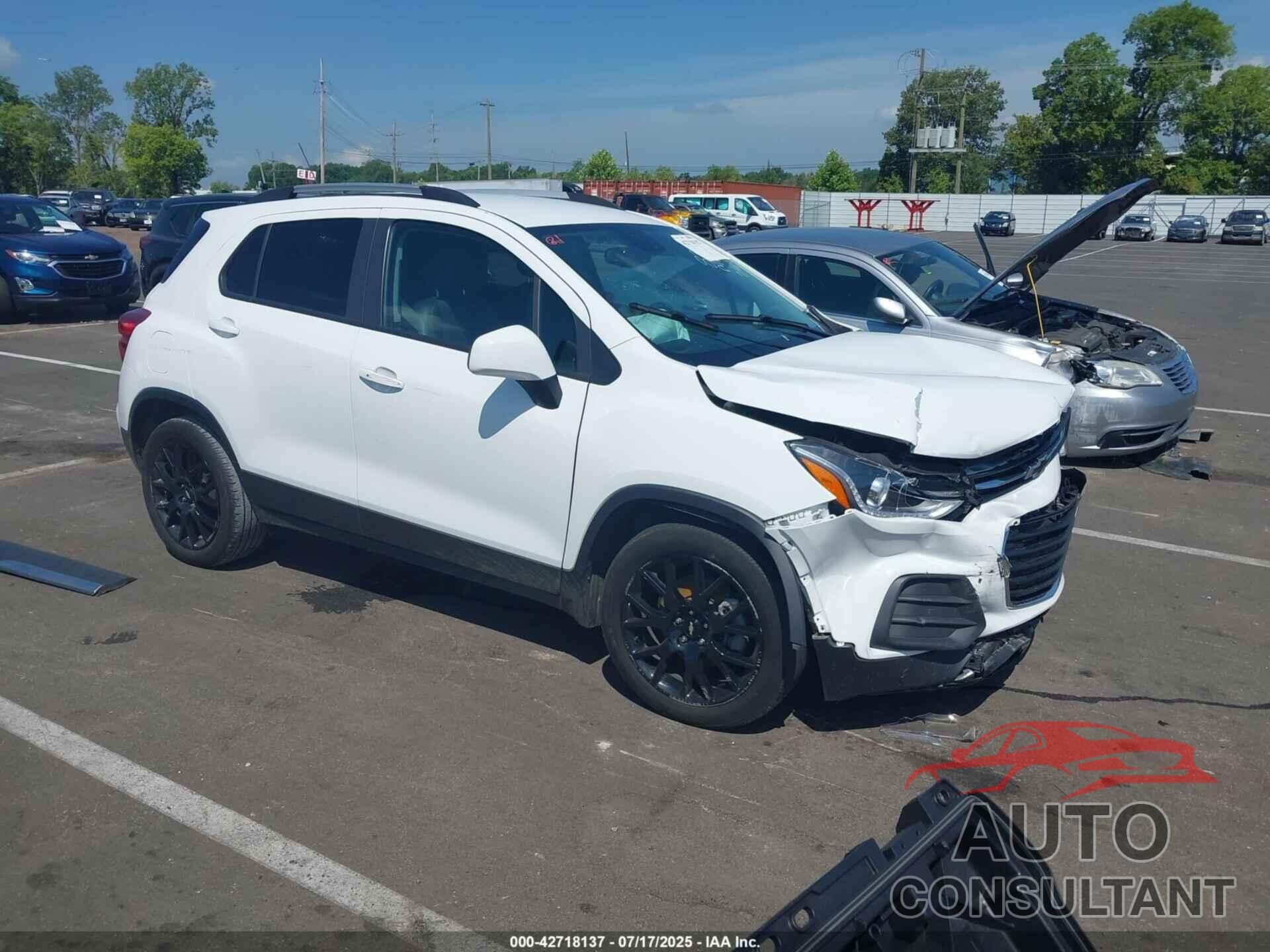 CHEVROLET TRAX 2022 - KL7CJLSM9NB569904