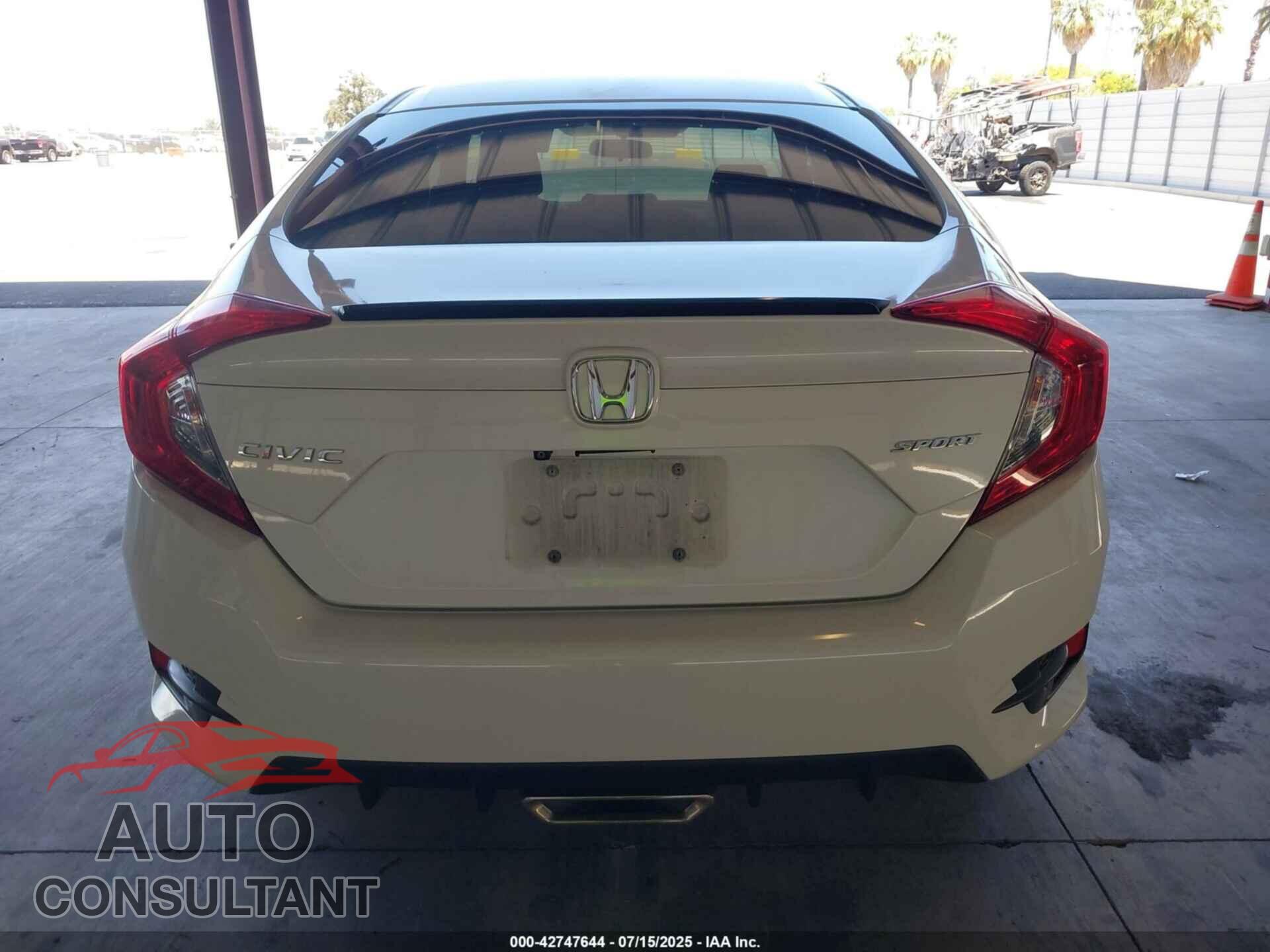 HONDA CIVIC 2019 - 2HGFC2F85KH531446