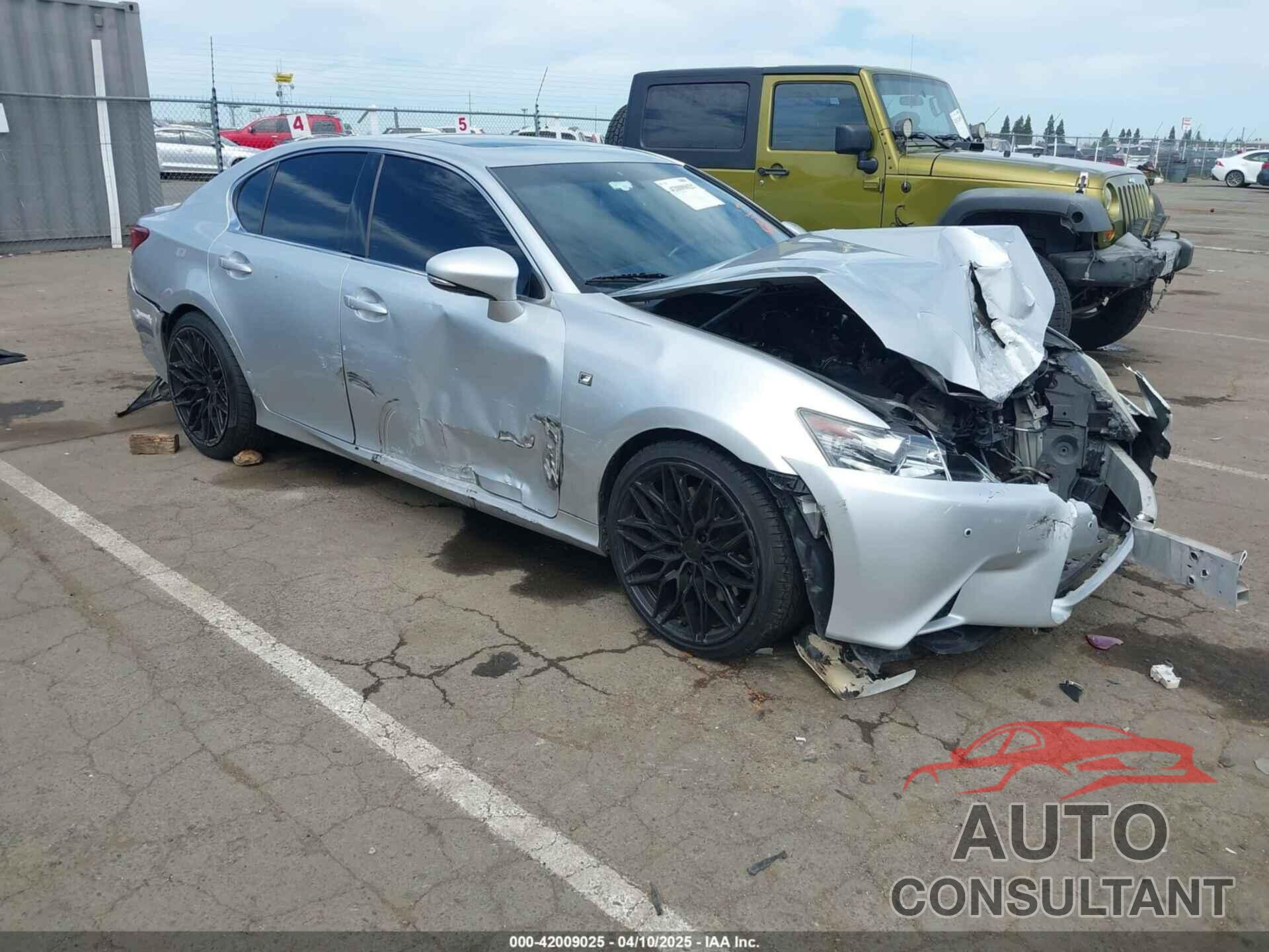 LEXUS GS 350 2013 - JTHBE1BL0D5022966