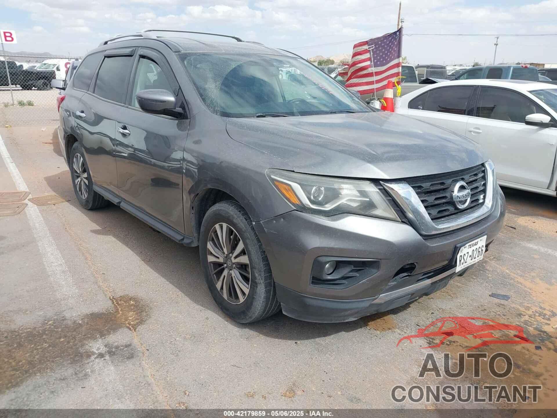 NISSAN PATHFINDER 2019 - 5N1DR2MM0KC595624