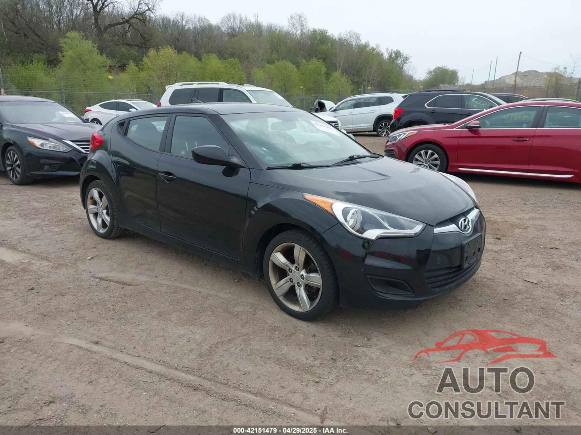 HYUNDAI VELOSTER 2013 - KMHTC6AD6DU179826