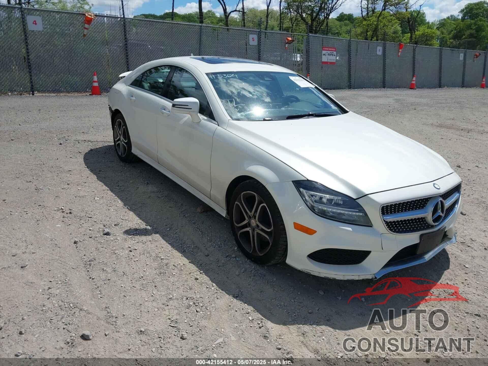 MERCEDES-BENZ CLS 400 2015 - WDDLJ6HB9FA154511