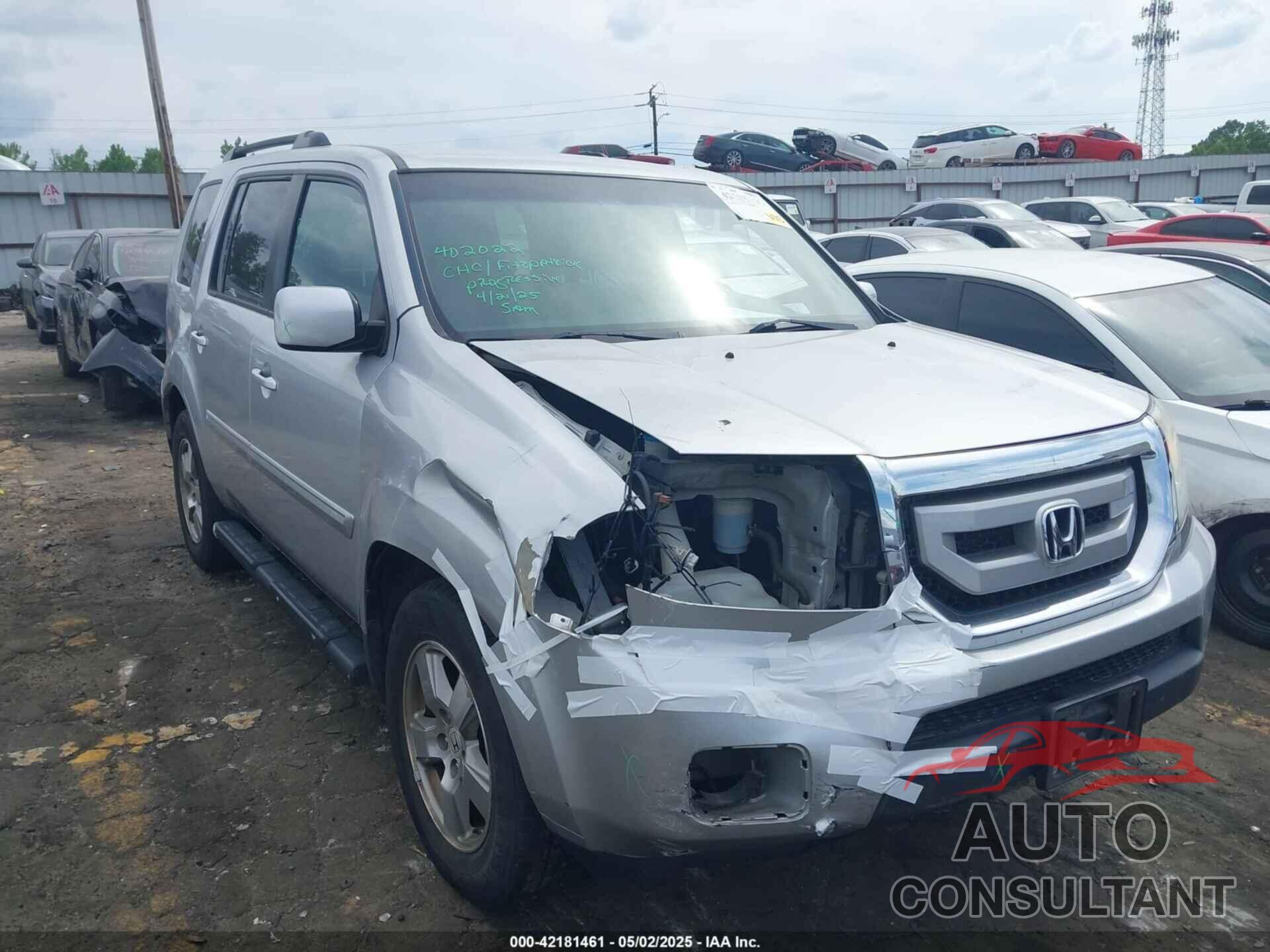 HONDA PILOT 2011 - 5FNYF3H43BB003571