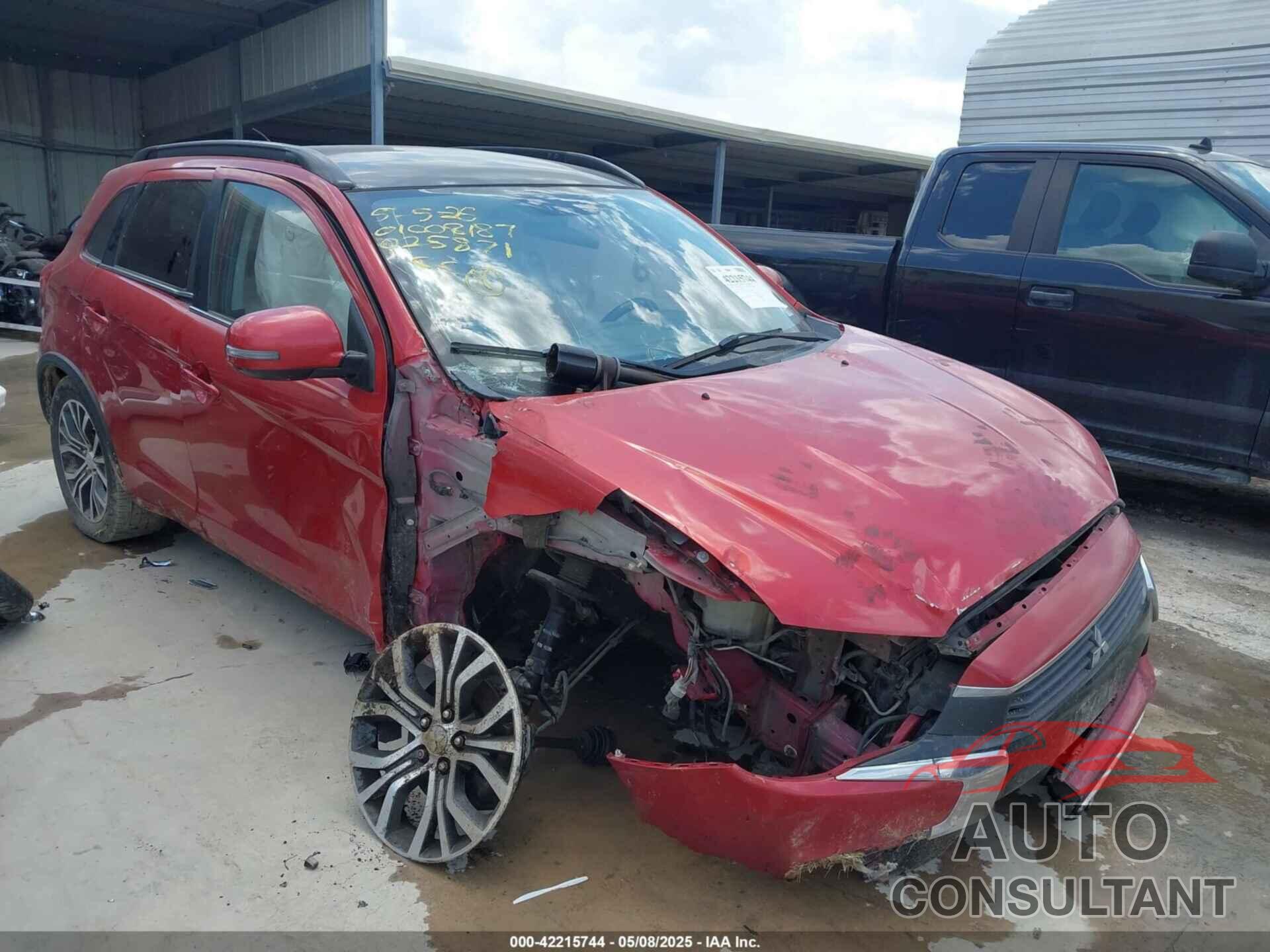 MITSUBISHI OUTLANDER SPORT 2016 - JA4AP4AWXGZ025871