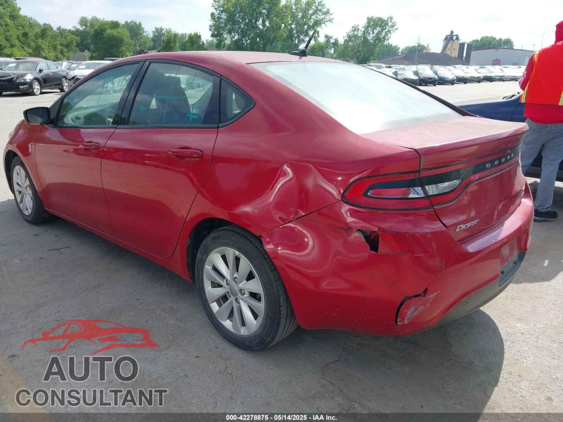 DODGE DART 2014 - 1C3CDFBB9ED824232