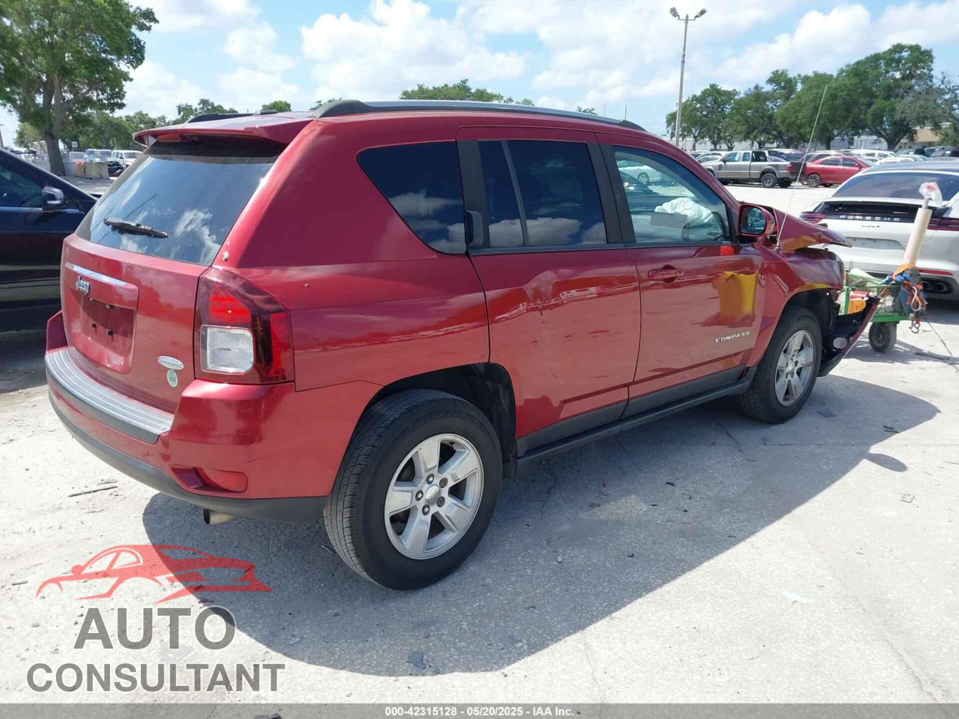 JEEP COMPASS 2017 - 1C4NJCEA6HD117365