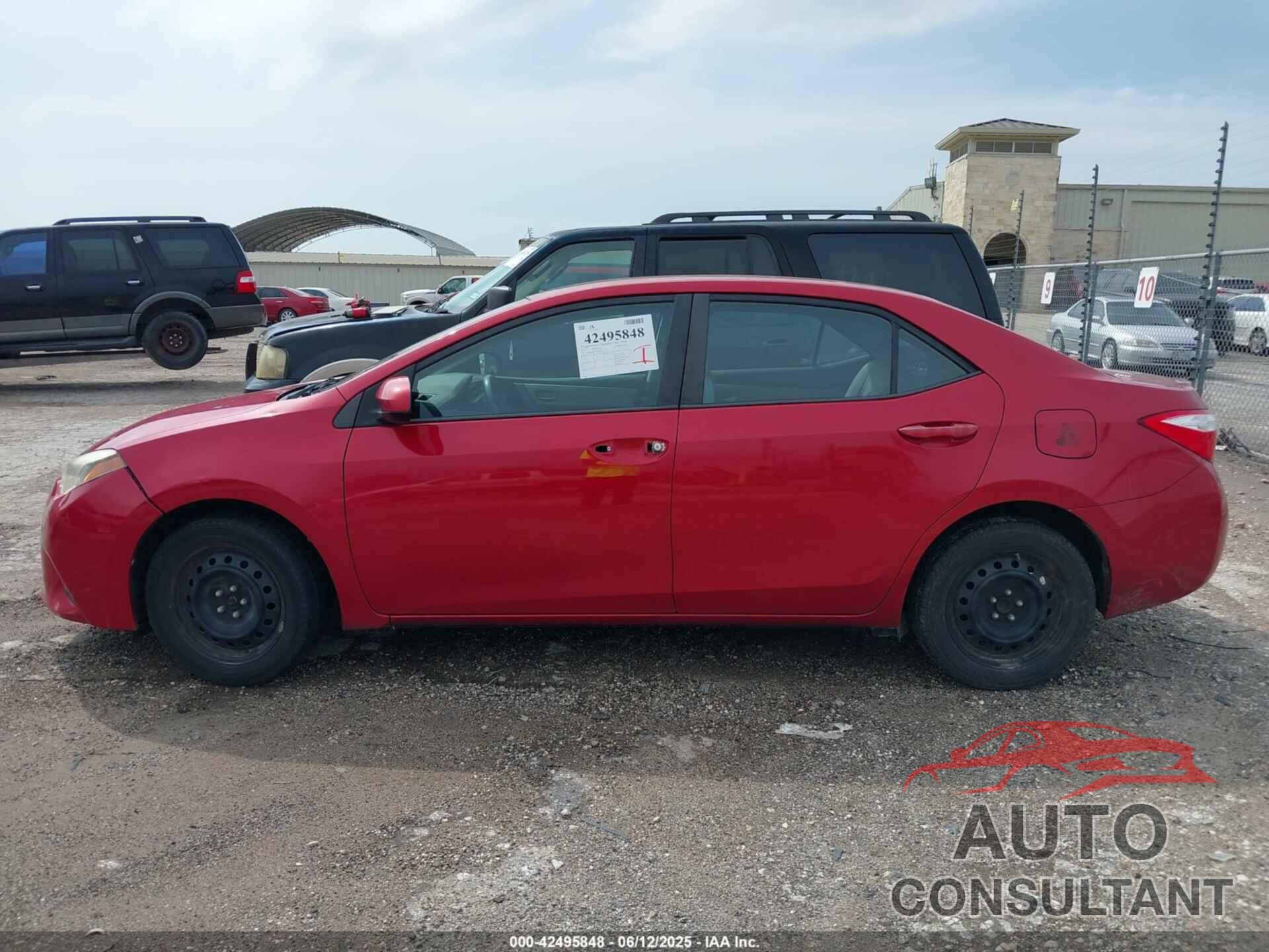 TOYOTA COROLLA 2015 - 2T1BURHE5FC471934