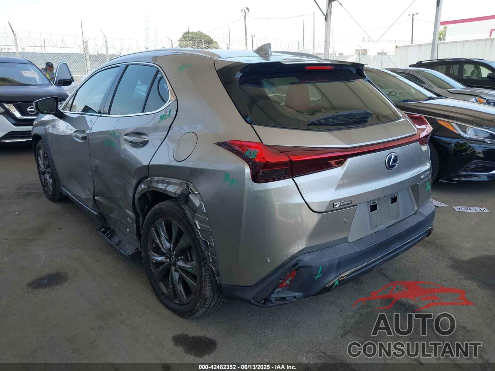 LEXUS UX 250H 2020 - JTHR9JBH3L2021034