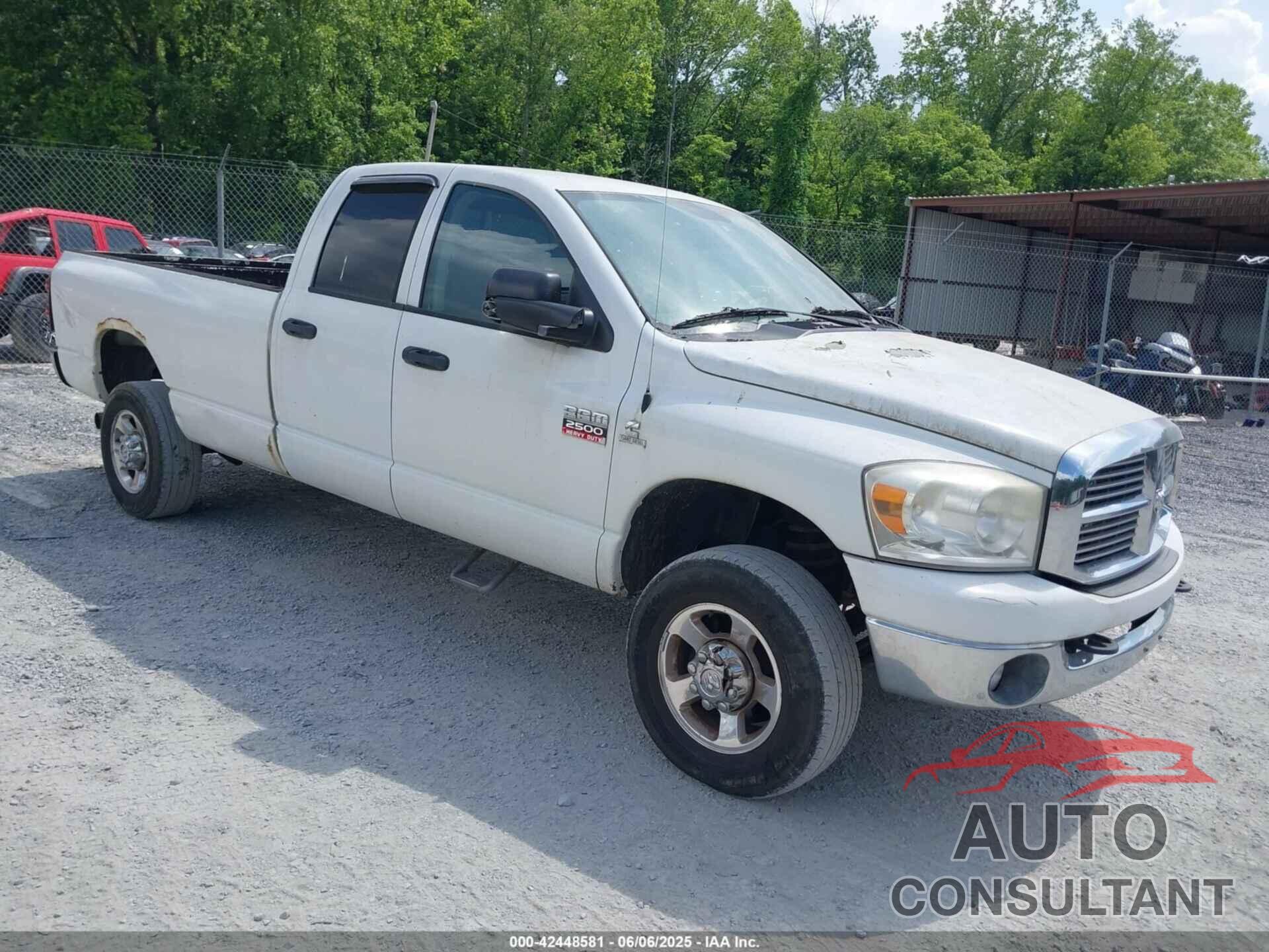 DODGE RAM 2500 2009 - 3D7KS28L89G532303