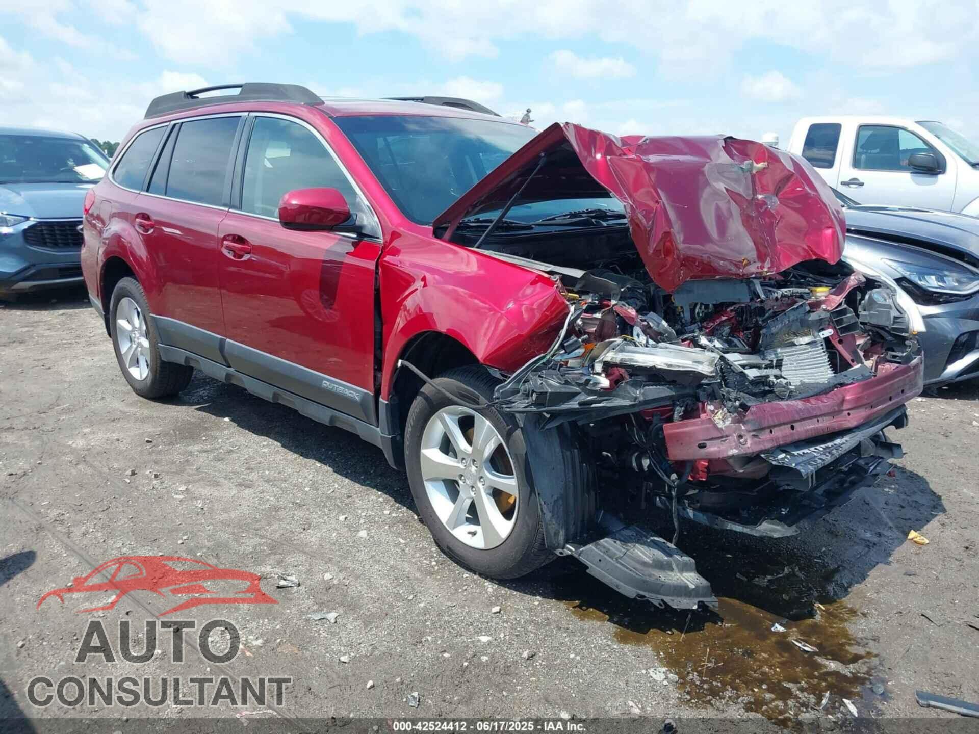 SUBARU OUTBACK 2013 - 4S4BRBKC0D3219879