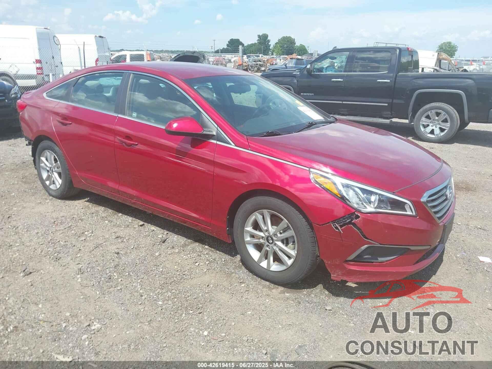 HYUNDAI SONATA 2016 - 5NPE24AF4GH374134