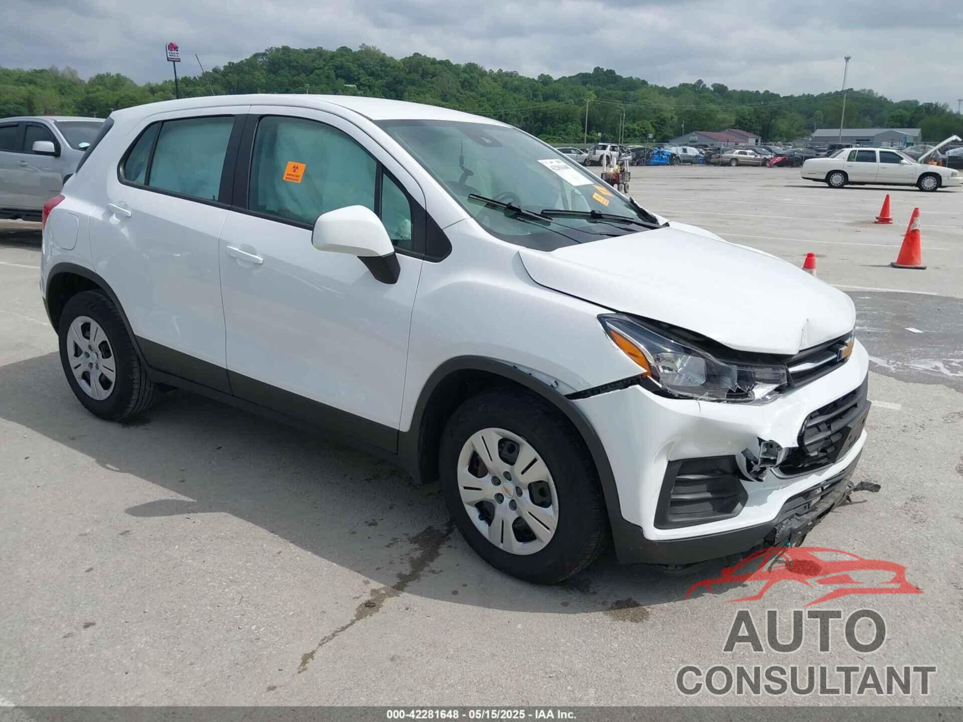CHEVROLET TRAX 2019 - 3GNCJKSB1KL130676
