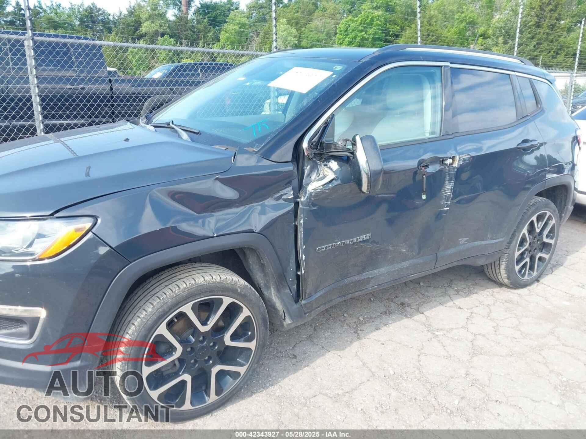 JEEP NEW COMPASS 2017 - 3C4NJDCB7HT500579