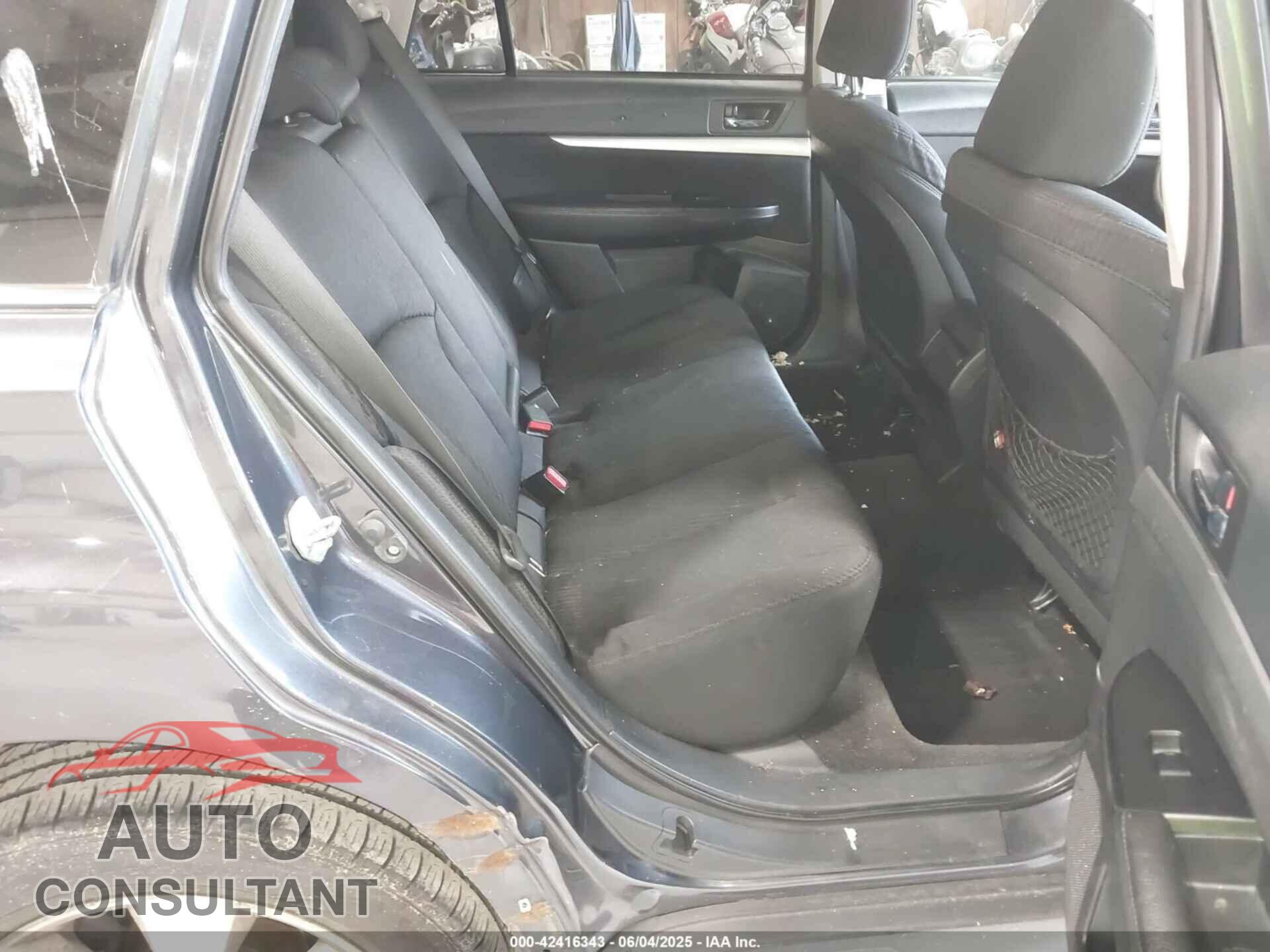 SUBARU OUTBACK 2010 - 4S4BRBCC6A3312562