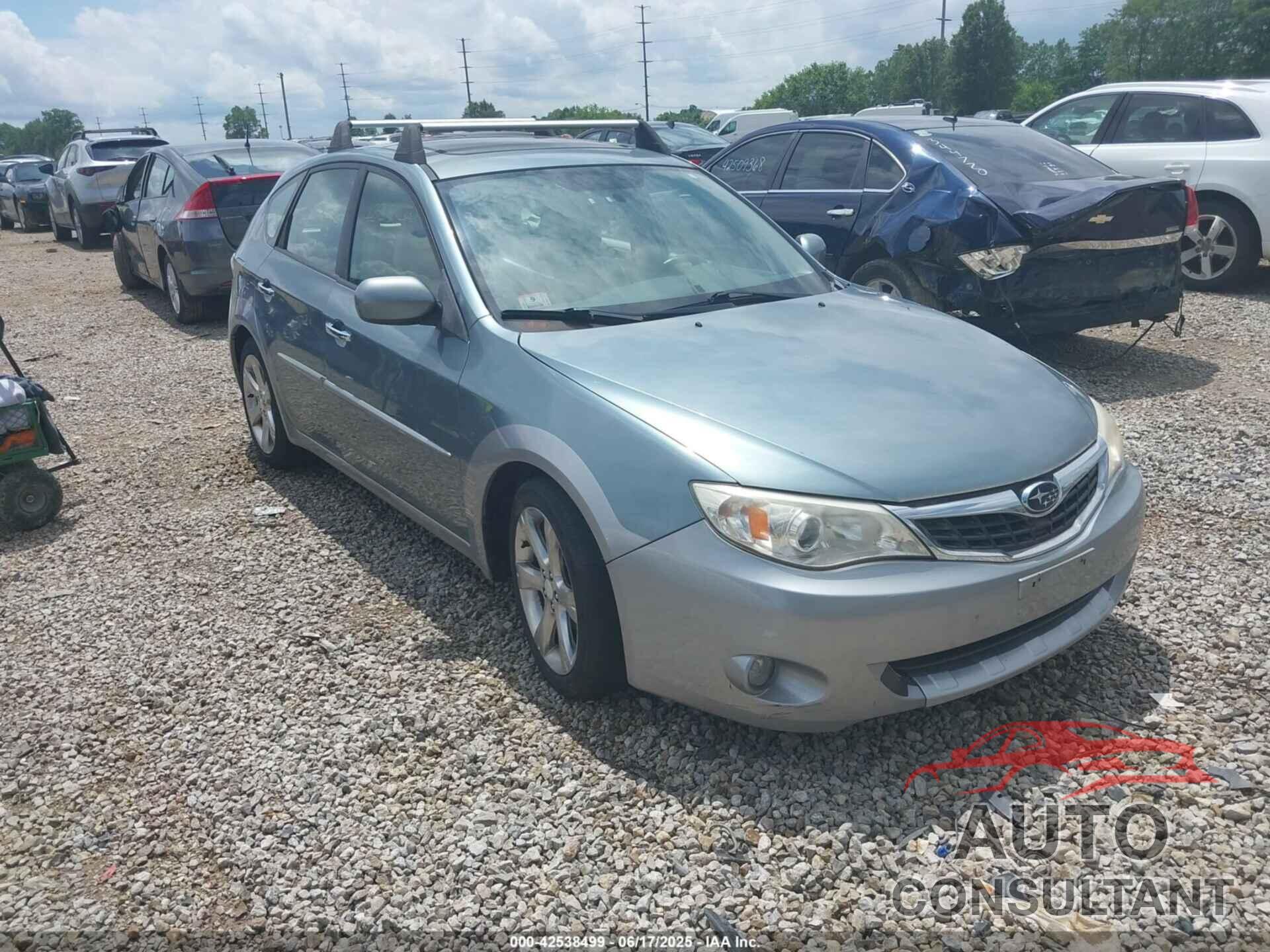 SUBARU IMPREZA OUTBACK SPORT 2009 - JF1GH63629H826279