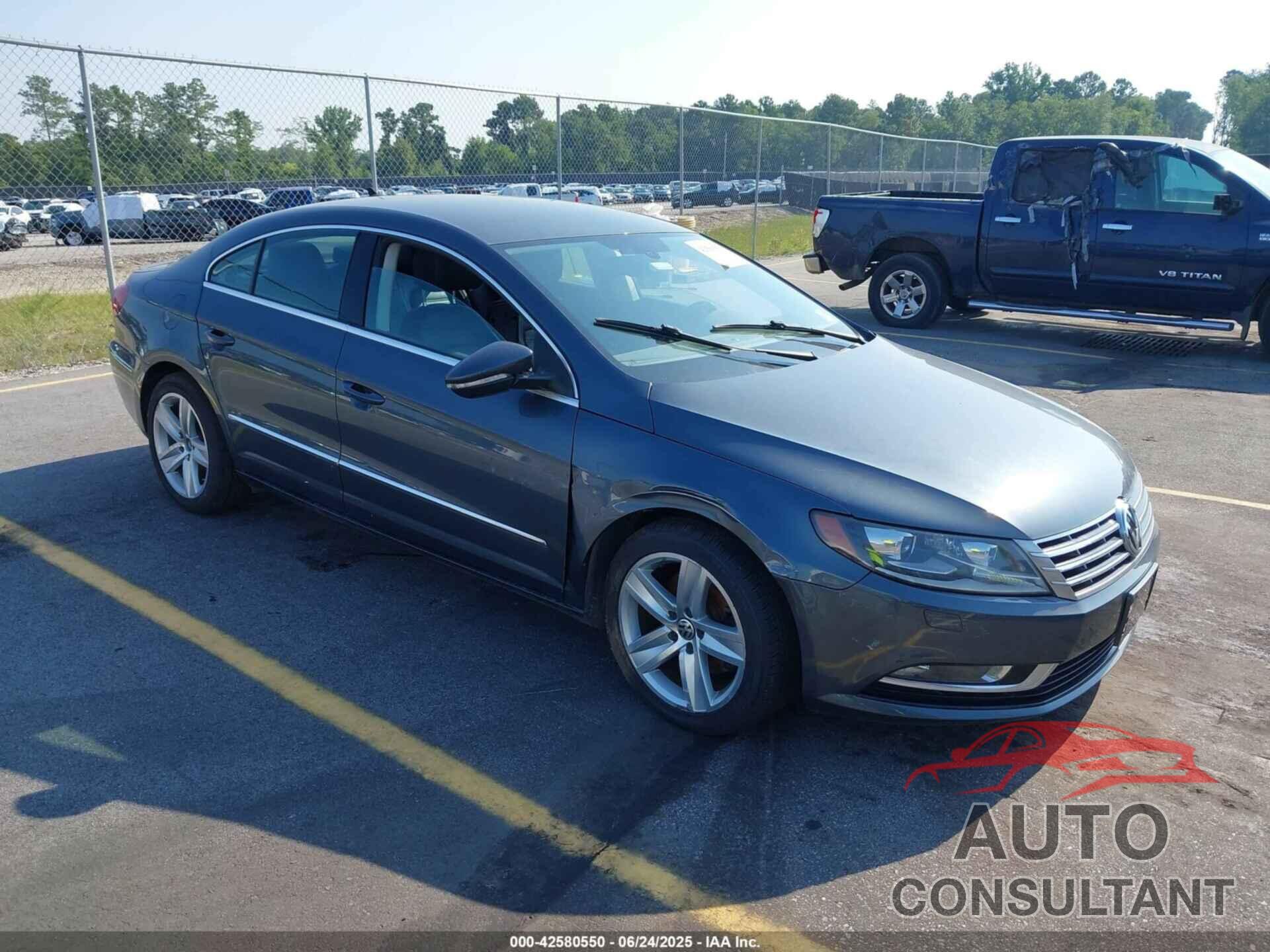 VOLKSWAGEN CC 2014 - WVWBP7AN6EE528210