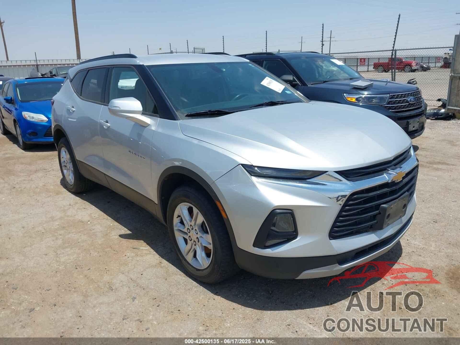 CHEVROLET BLAZER 2020 - 3GNKBBRA1LS596055