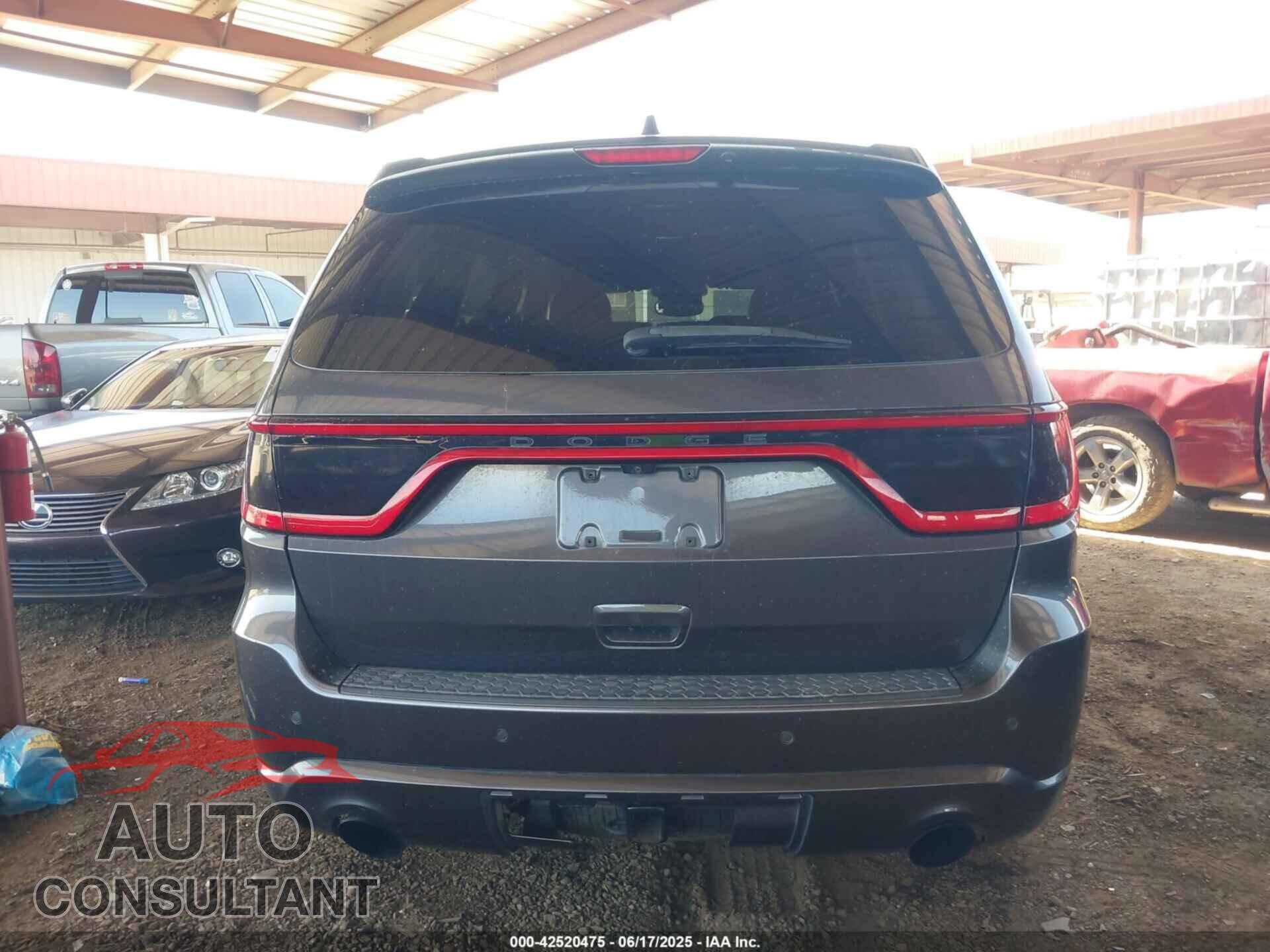DODGE DURANGO 2017 - 1C4SDHCT1HC950735