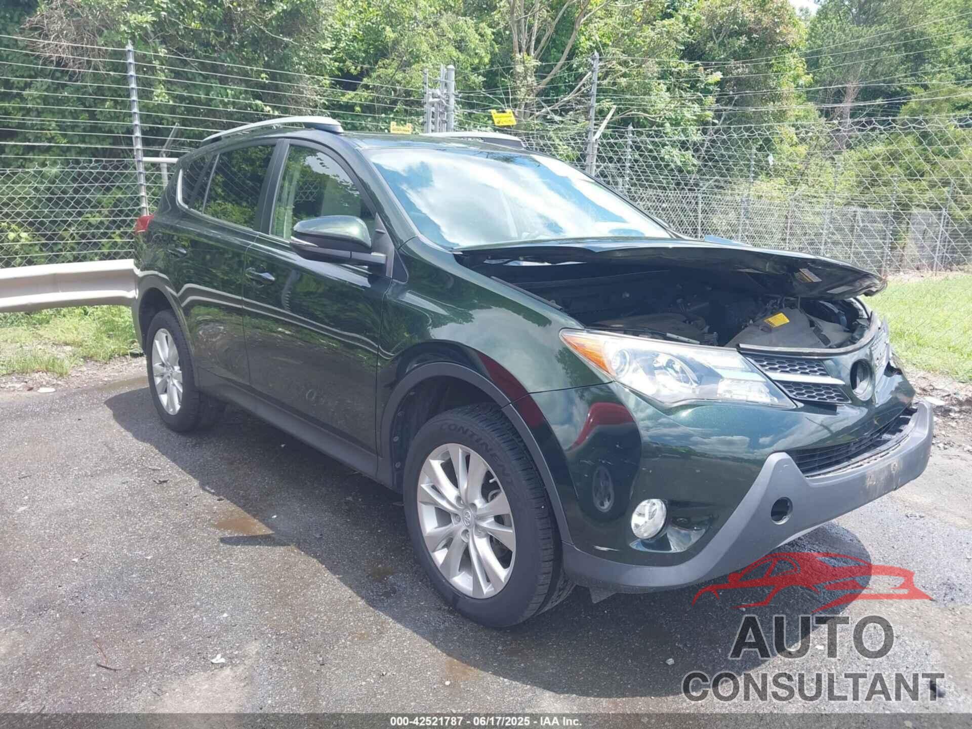 TOYOTA RAV4 2013 - JTMYFREV2D5008345