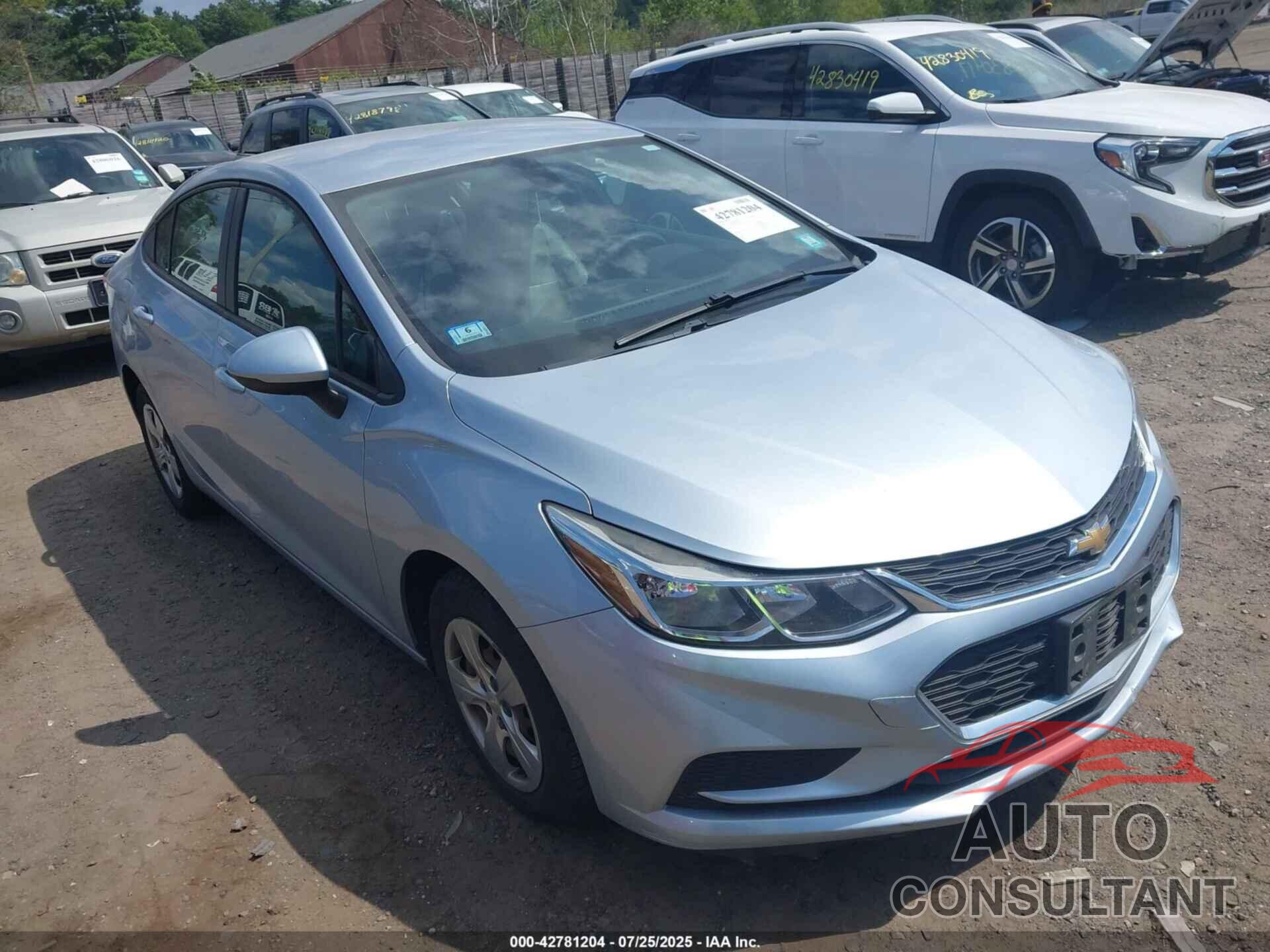 CHEVROLET CRUZE 2018 - 1G1BC5SM8J7188300