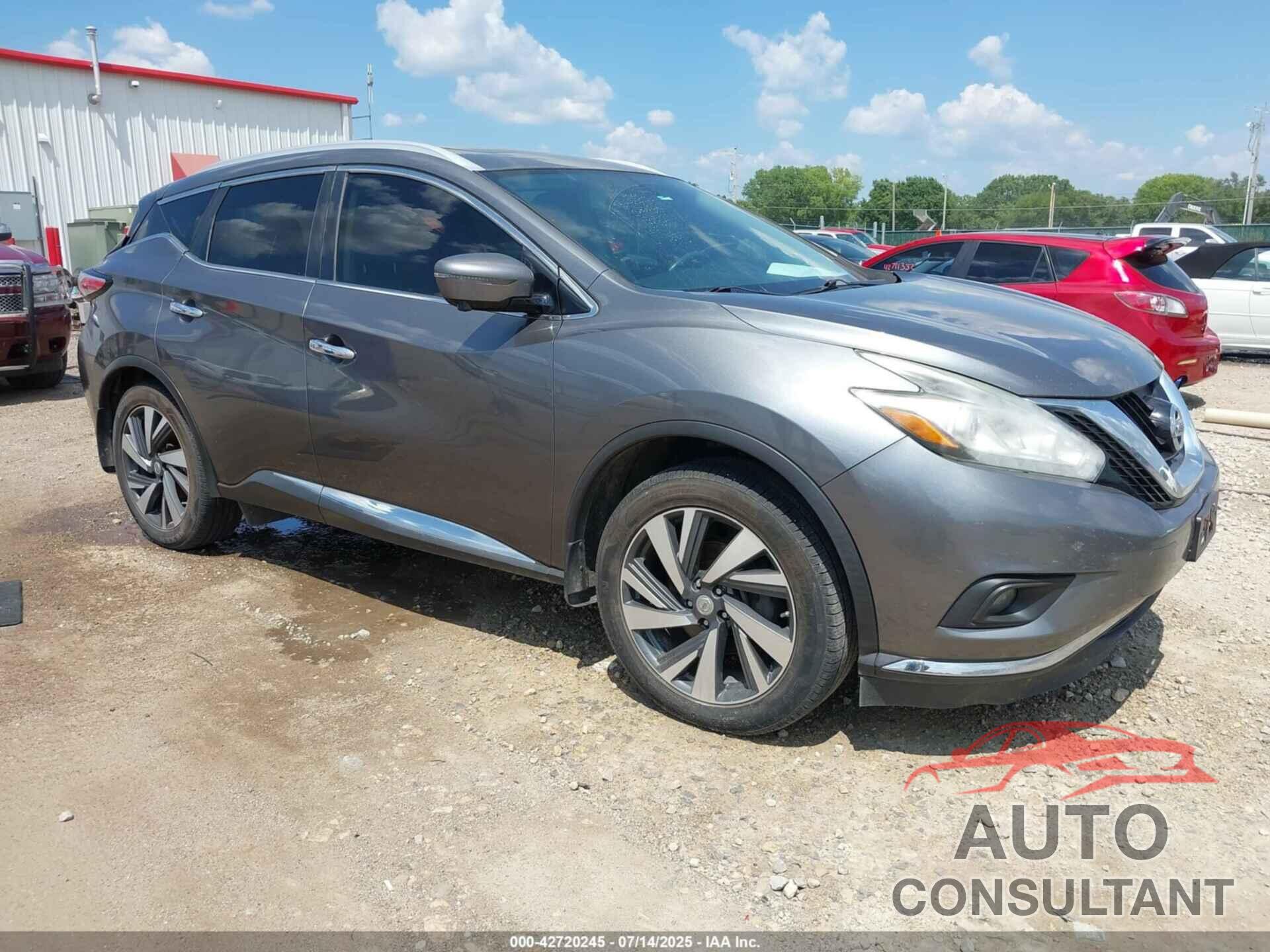 NISSAN MURANO 2015 - 5N1AZ2MH9FN287285