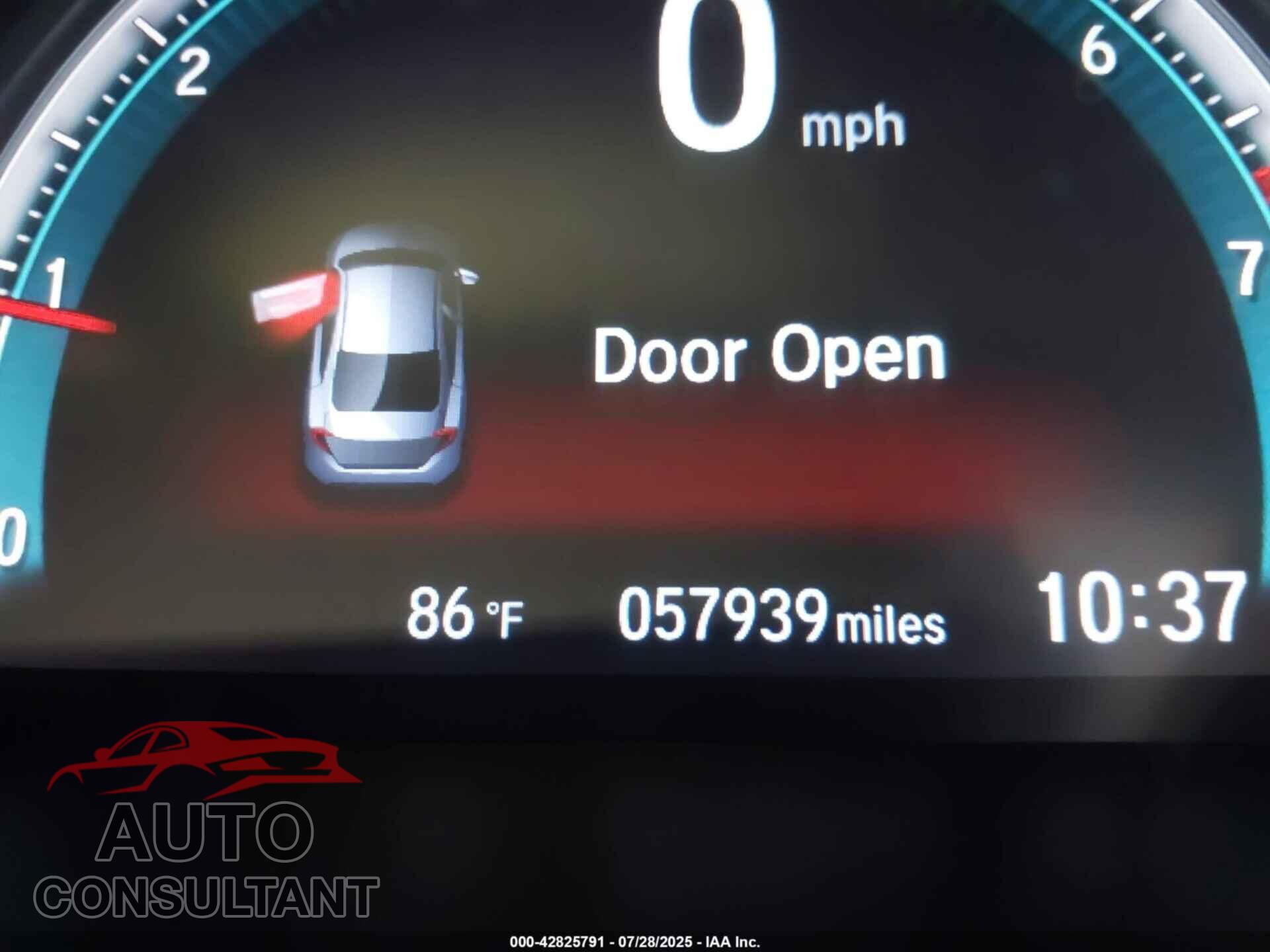 HONDA CIVIC 2019 - 2HGFC2F69KH595780