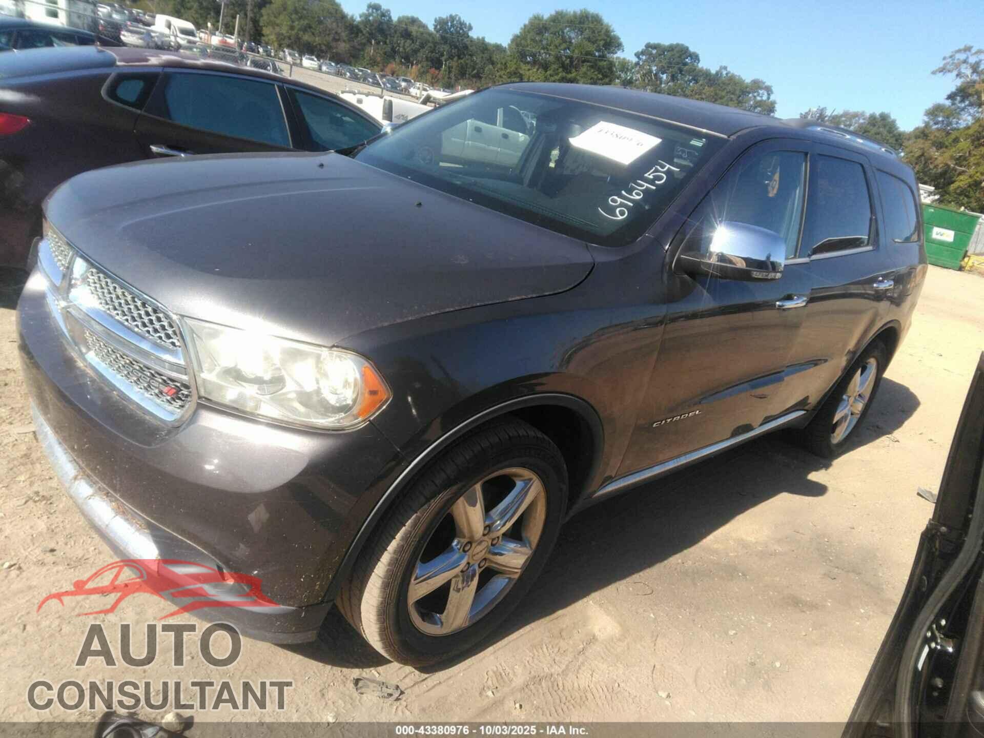 DODGE DURANGO 2013 - 1C4RDHEG3DC696454