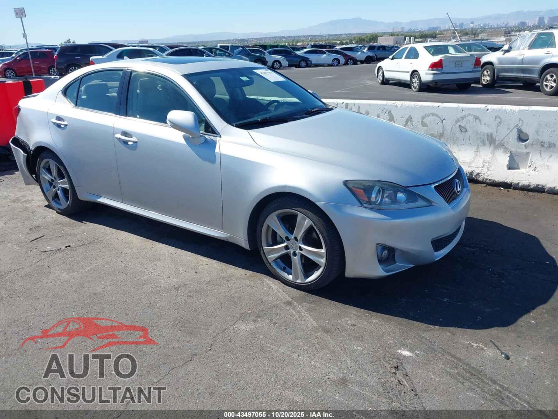 LEXUS IS 250 2012 - JTHBF5C2XC5165125