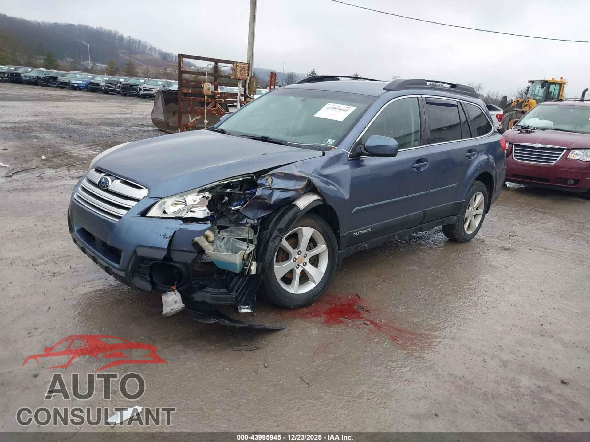 SUBARU OUTBACK 2014 - 4S4BRBCC2E3310393