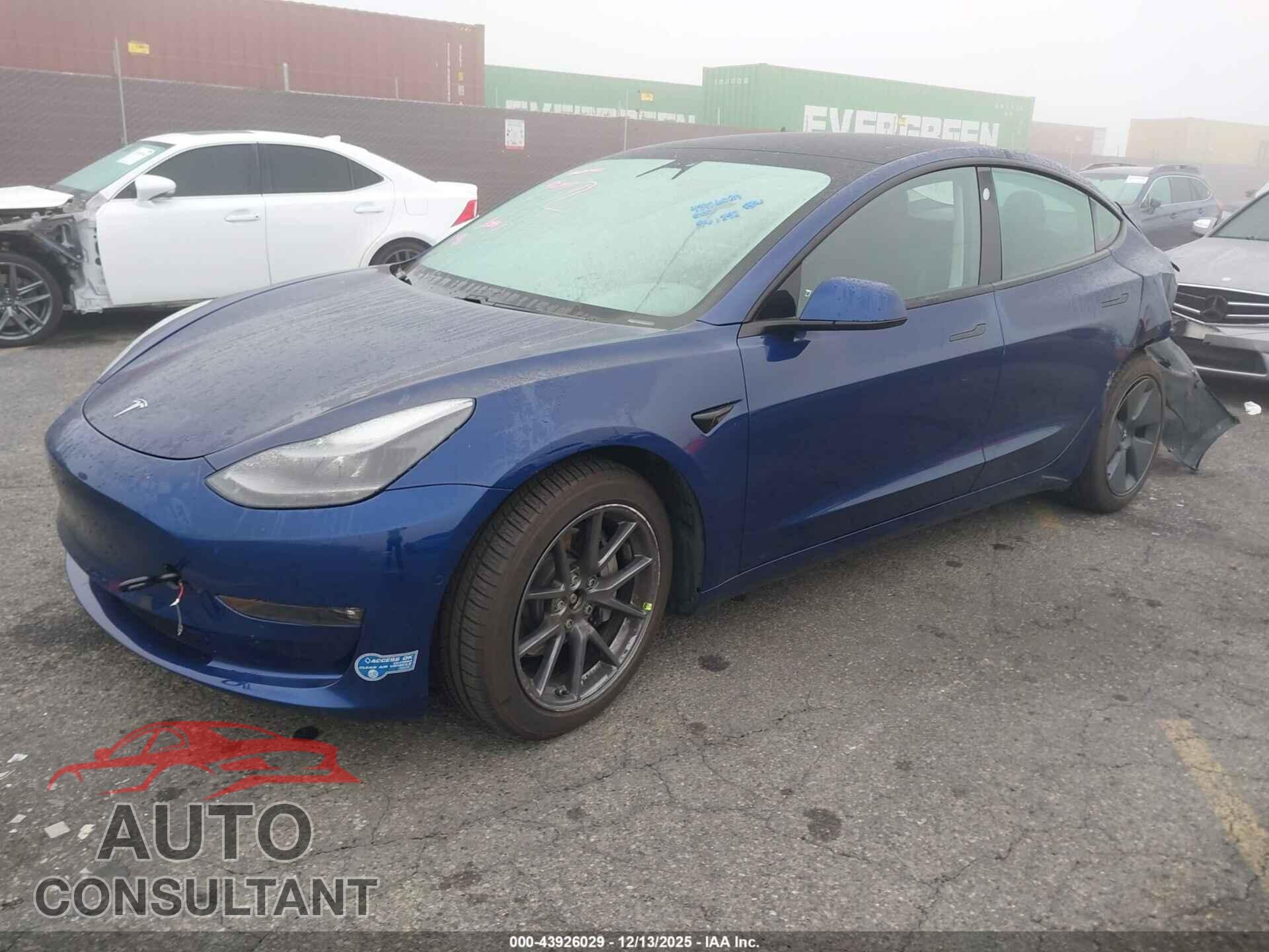 TESLA MODEL 3 2021 - 5YJ3E1EB7MF875775