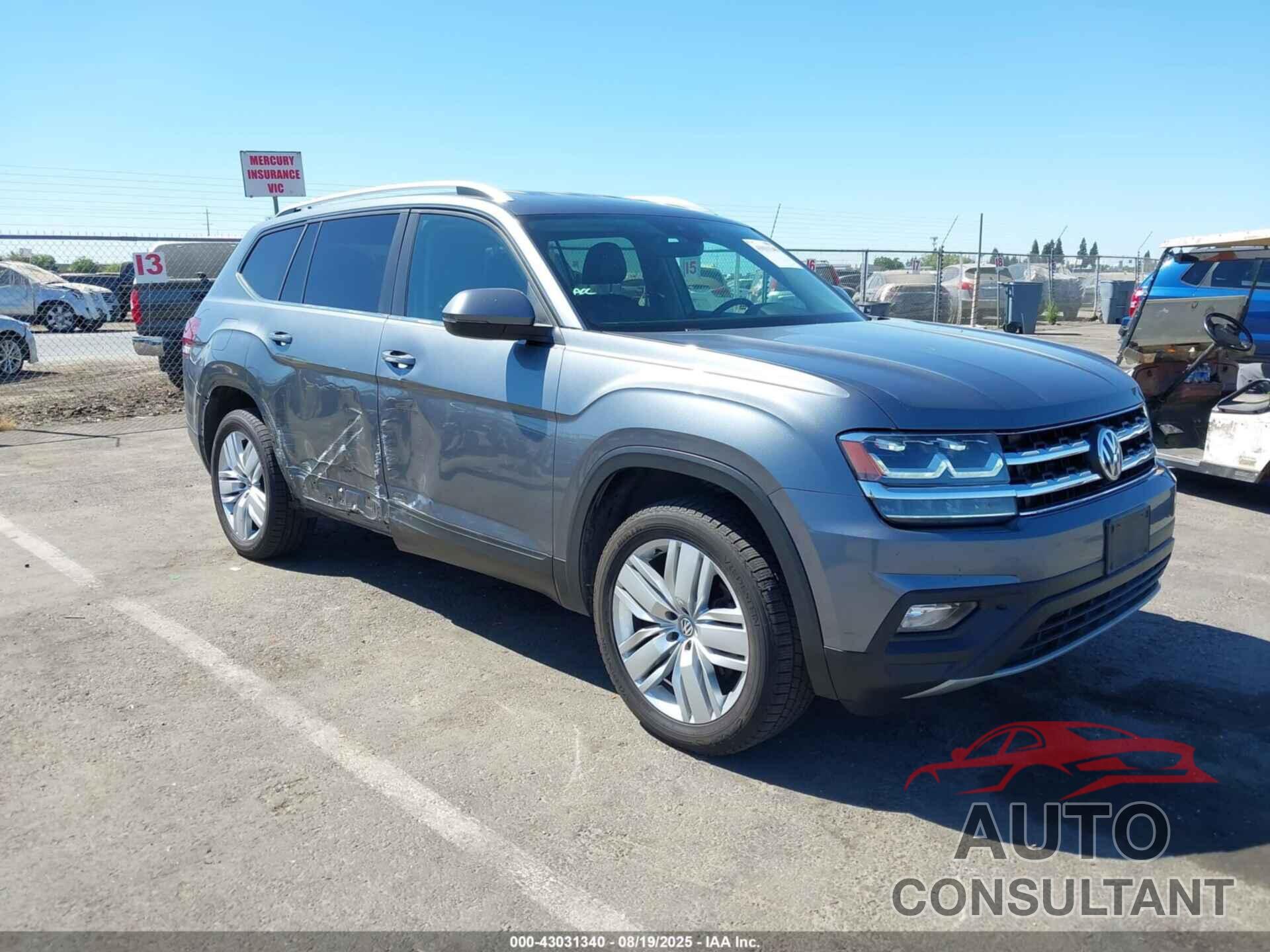 VOLKSWAGEN ATLAS 2019 - 1V2UR2CA5KC541522
