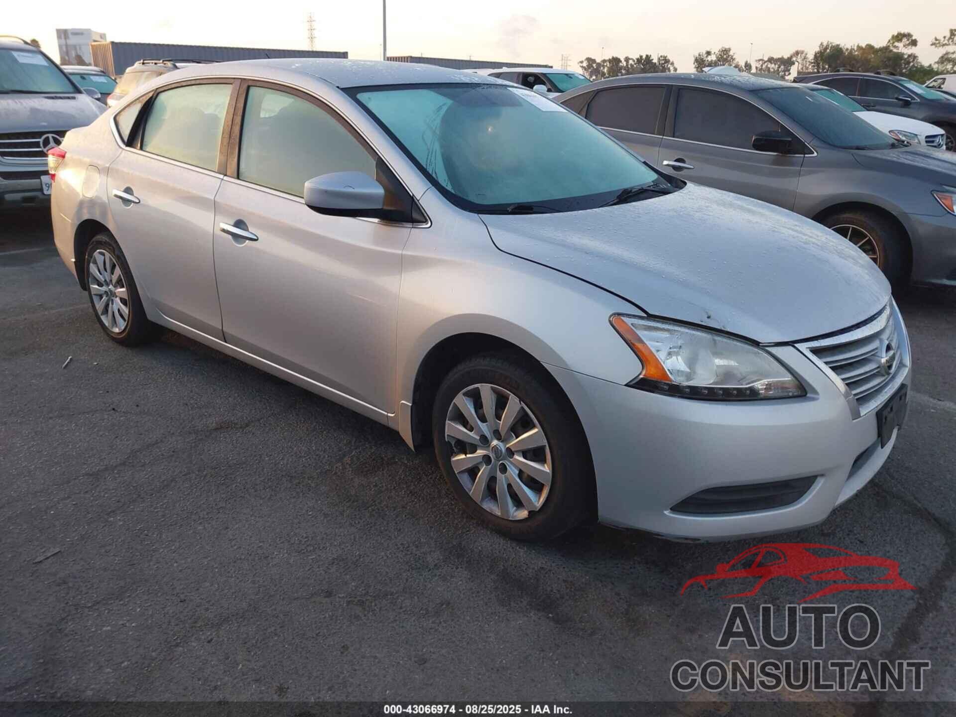 NISSAN SENTRA 2013 - 1N4AB7AP4DN900823