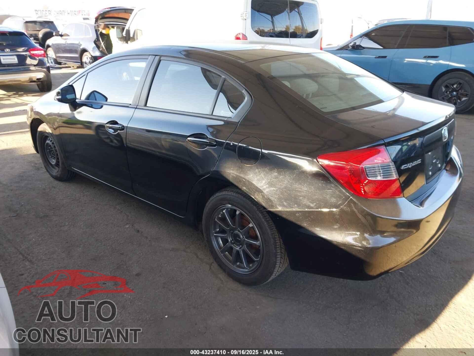 HONDA CIVIC 2012 - 19XFB2F55CE354272