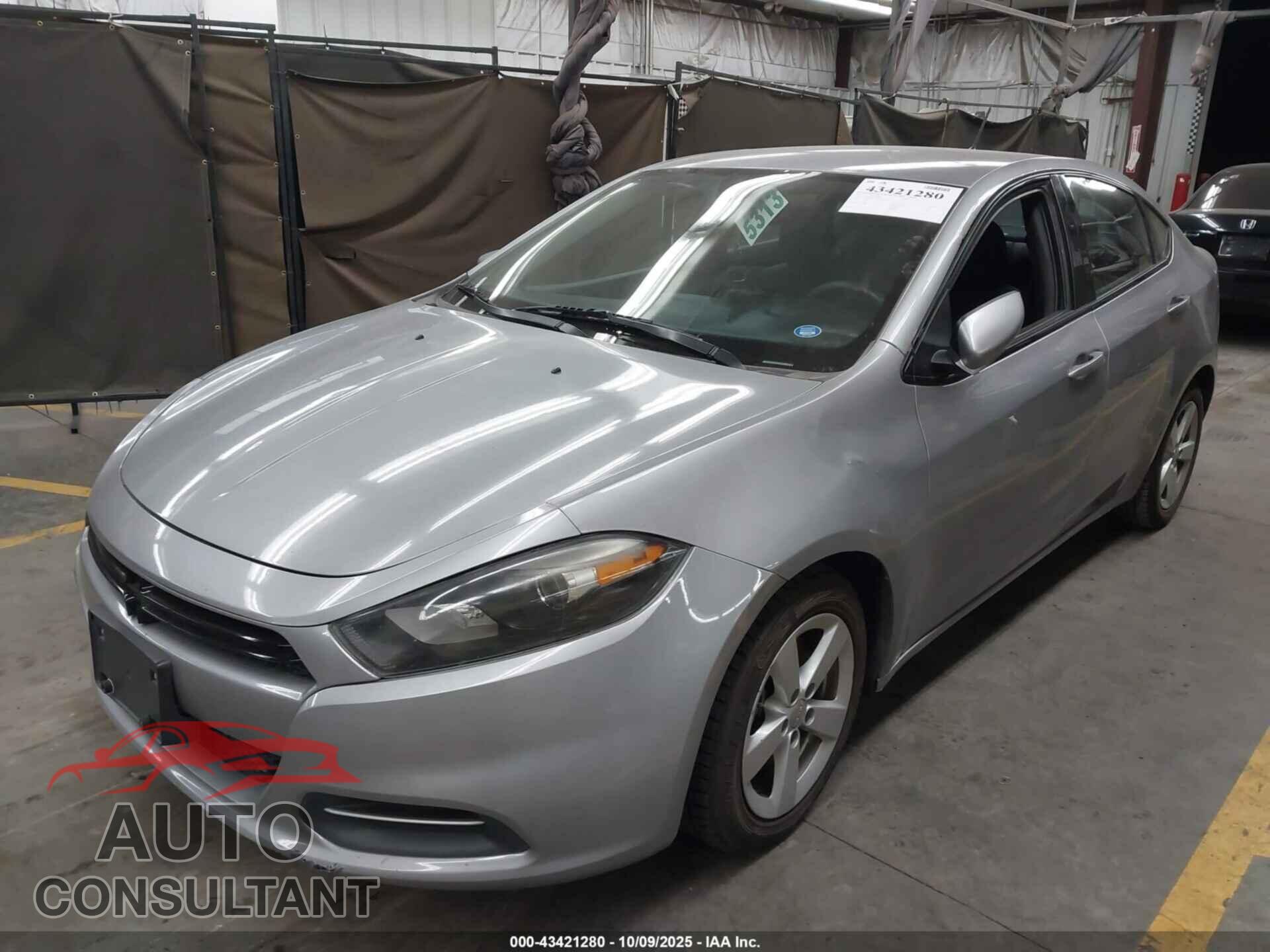 DODGE DART 2015 - 1C3CDFBB3FD320258
