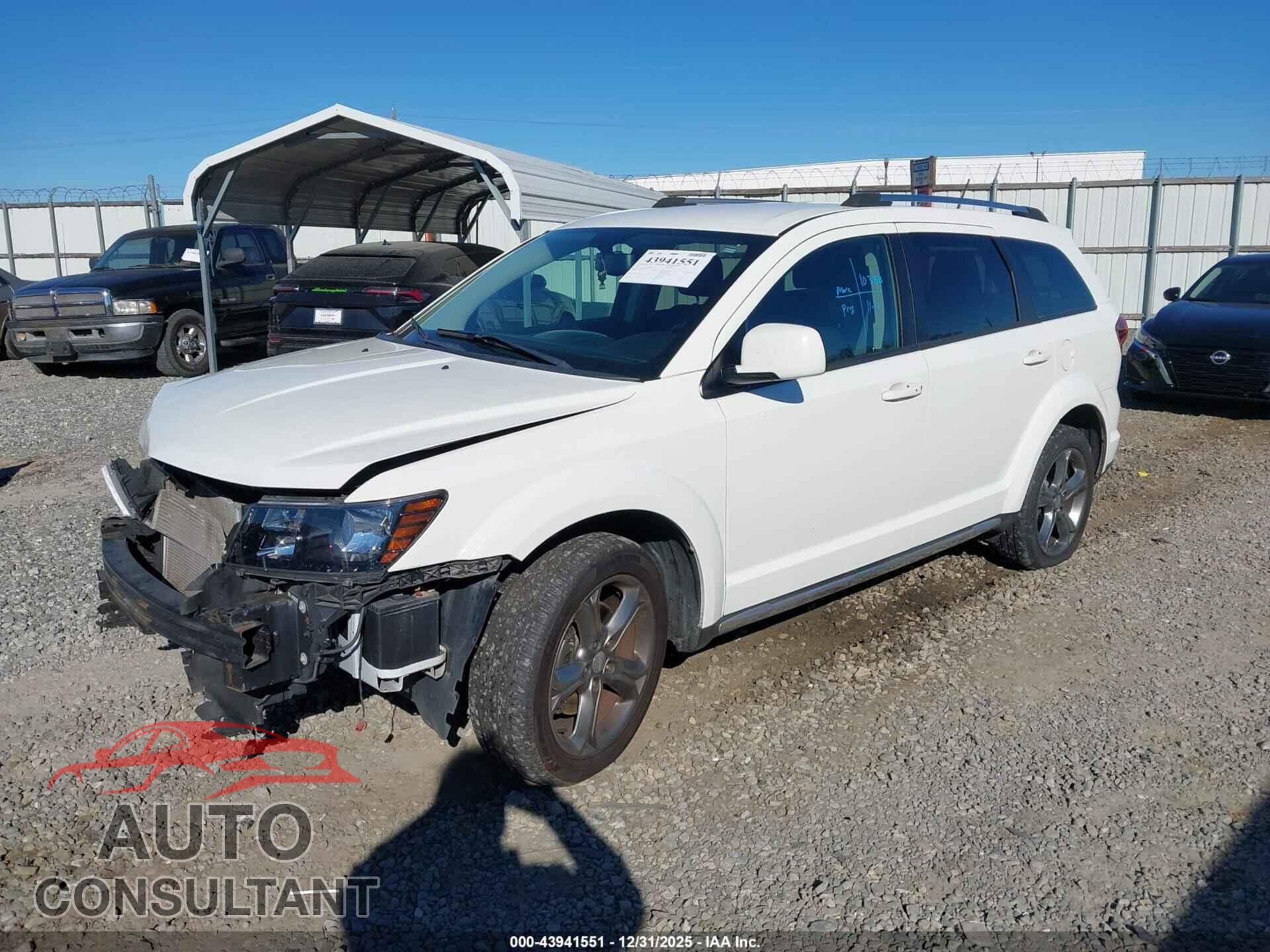 DODGE JOURNEY 2017 - 3C4PDDGG3HT707203