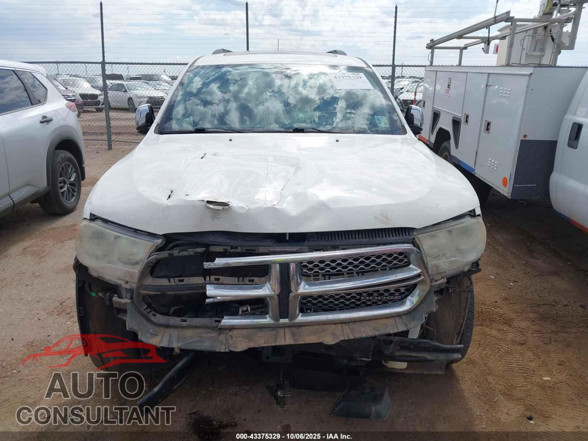 DODGE DURANGO 2011 - 1D4SD5GT4BC711778