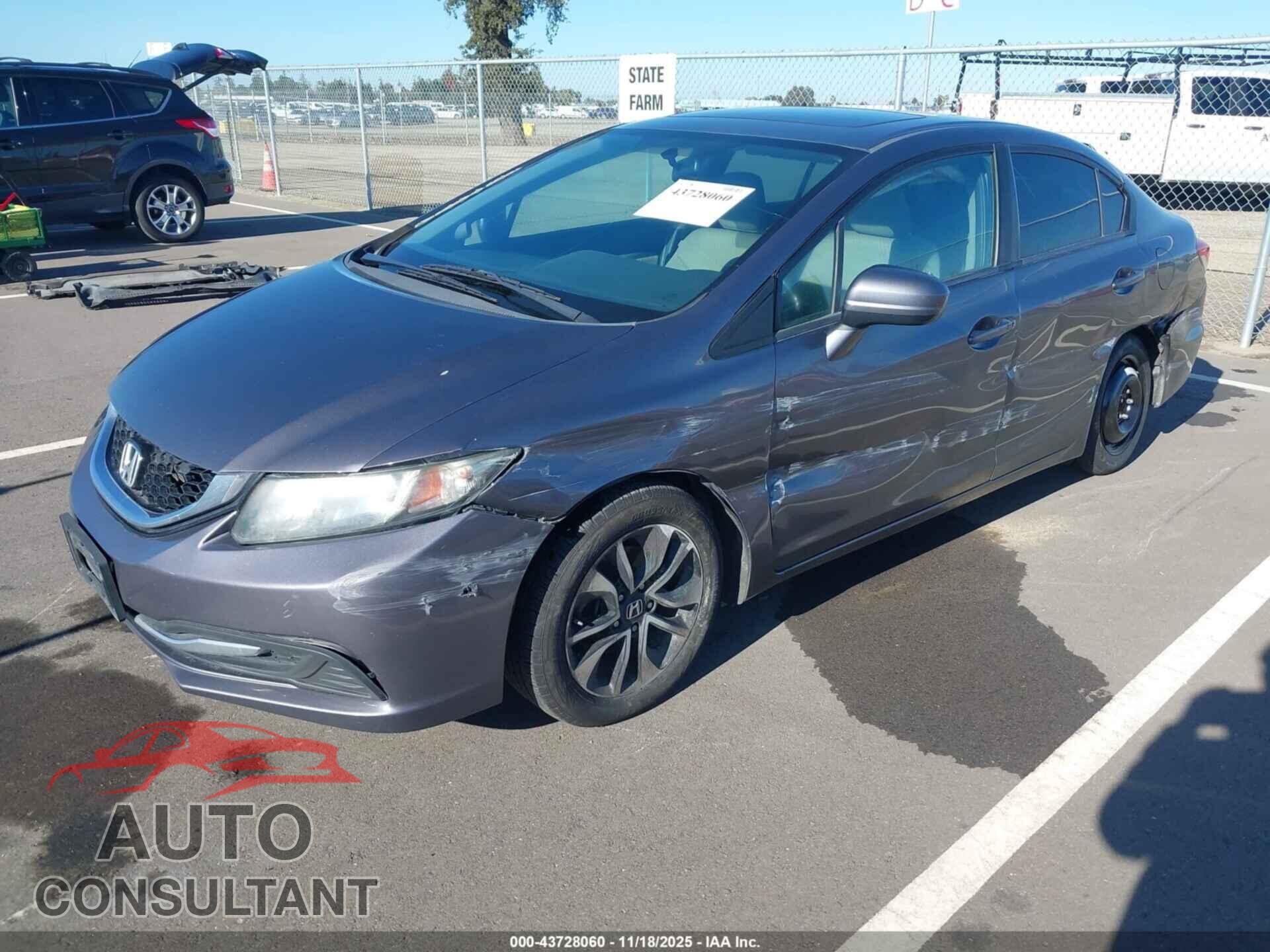 HONDA CIVIC 2014 - 19XFB2F8XEE258747